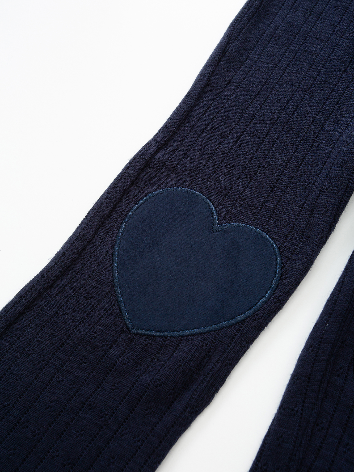 Visbretinden Pointelle Ullbukse  Blue Ink