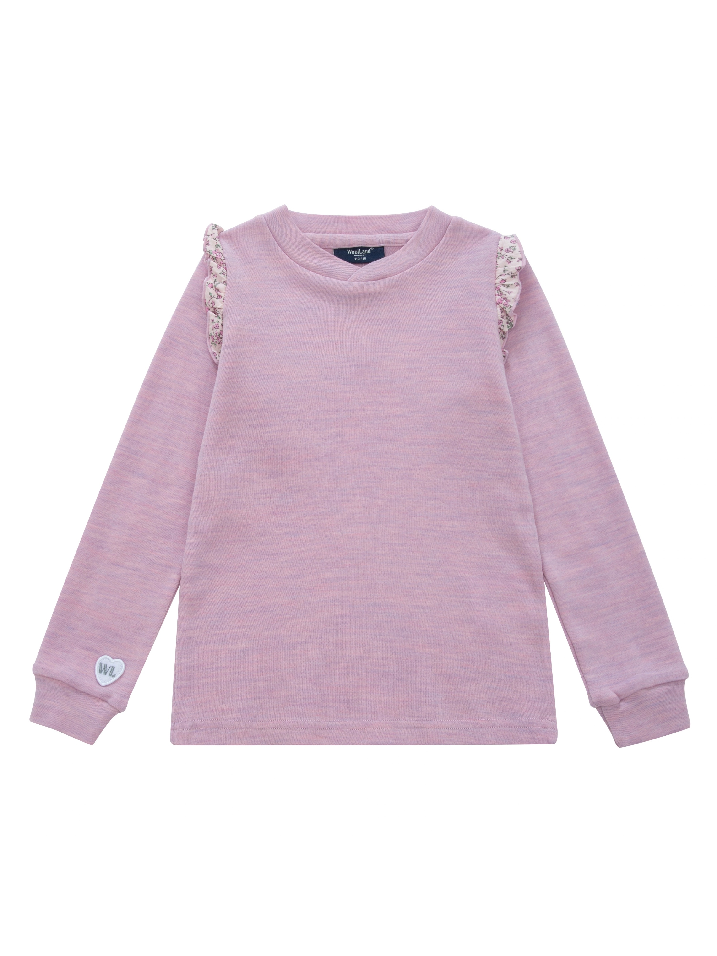 Bergen Ullgenser 3-10 år Light Pink Mel.