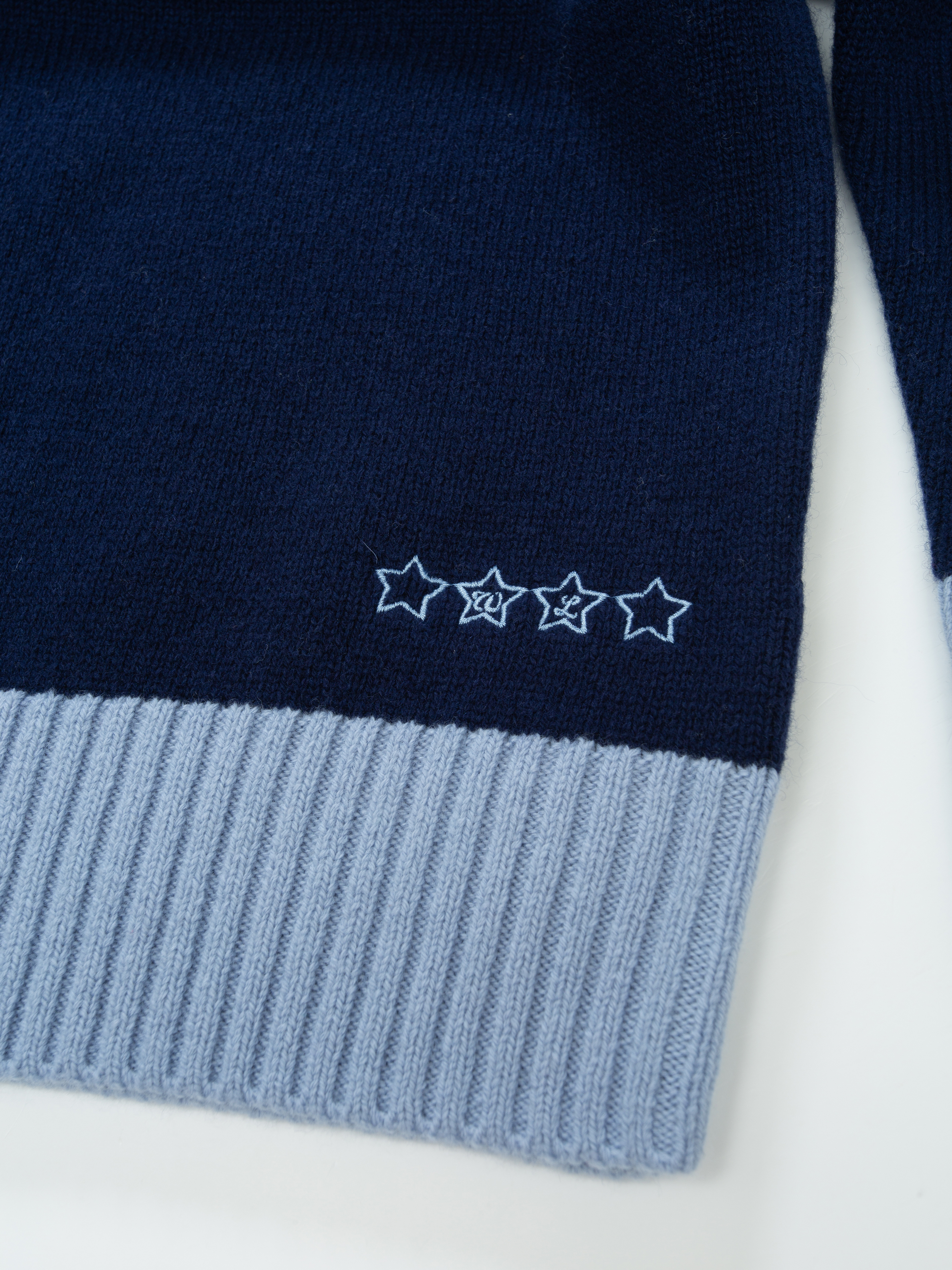 Eid Strikkegenser  Dark Blue