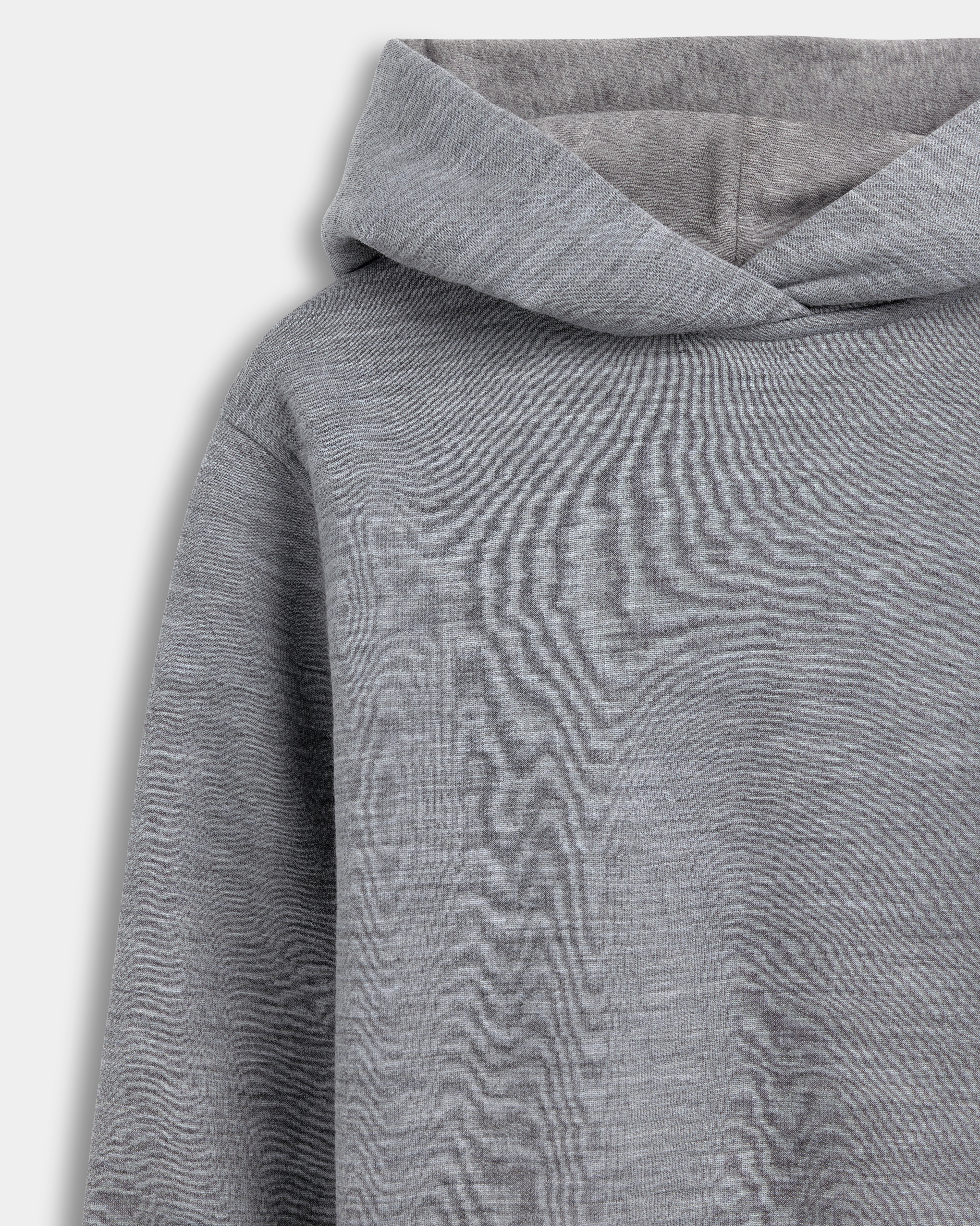 Flekkefjord Hoodie Grey Melange