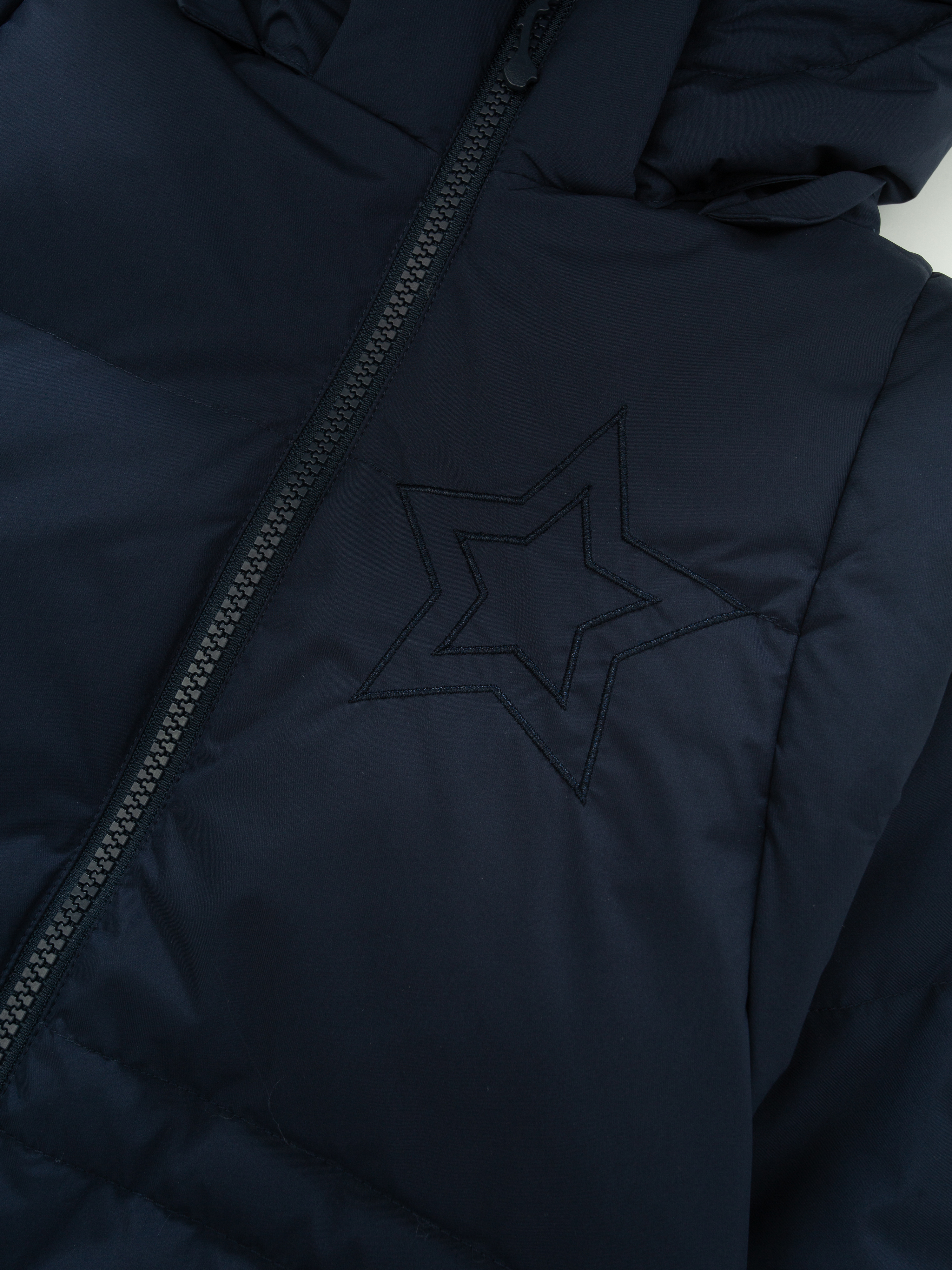 Hafjell Lang Dunjakke  Dark Blue