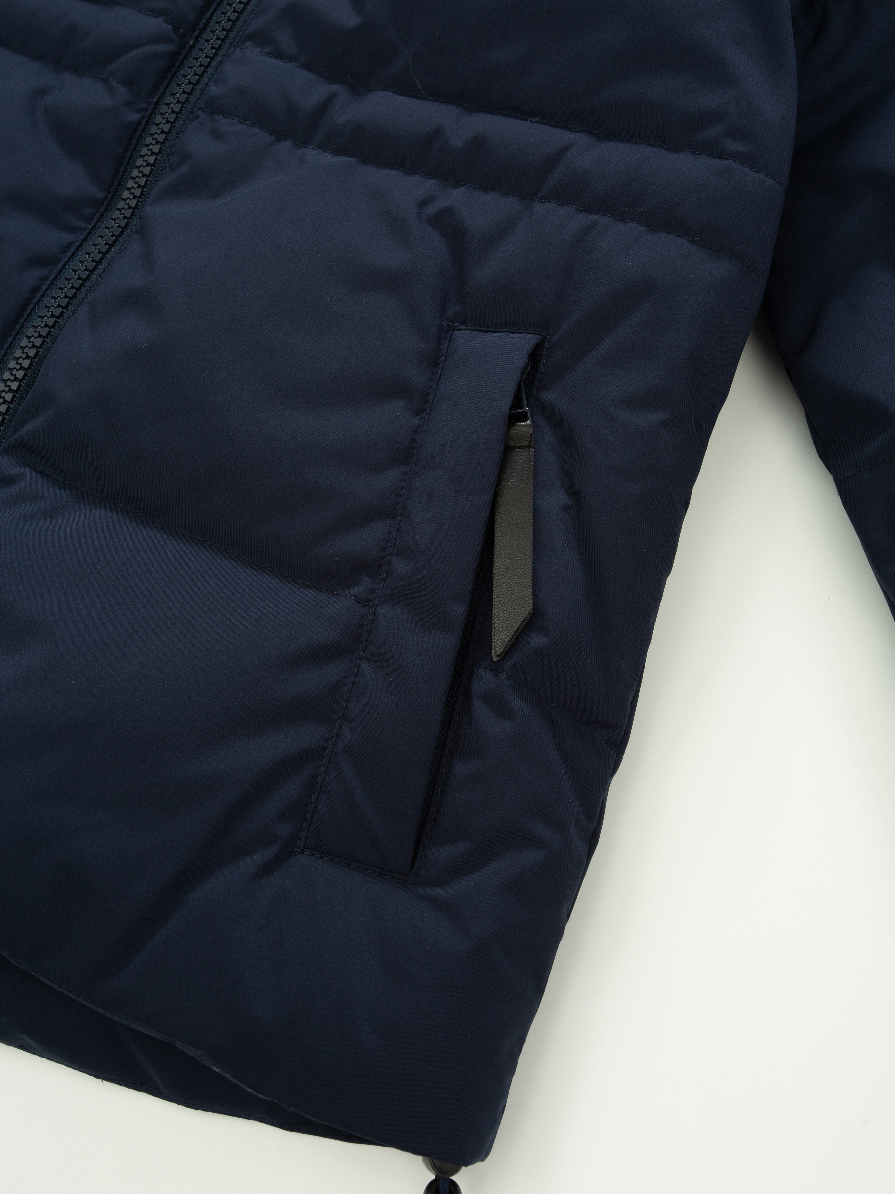 Hafjell Lang Dunjakke  Dark Blue