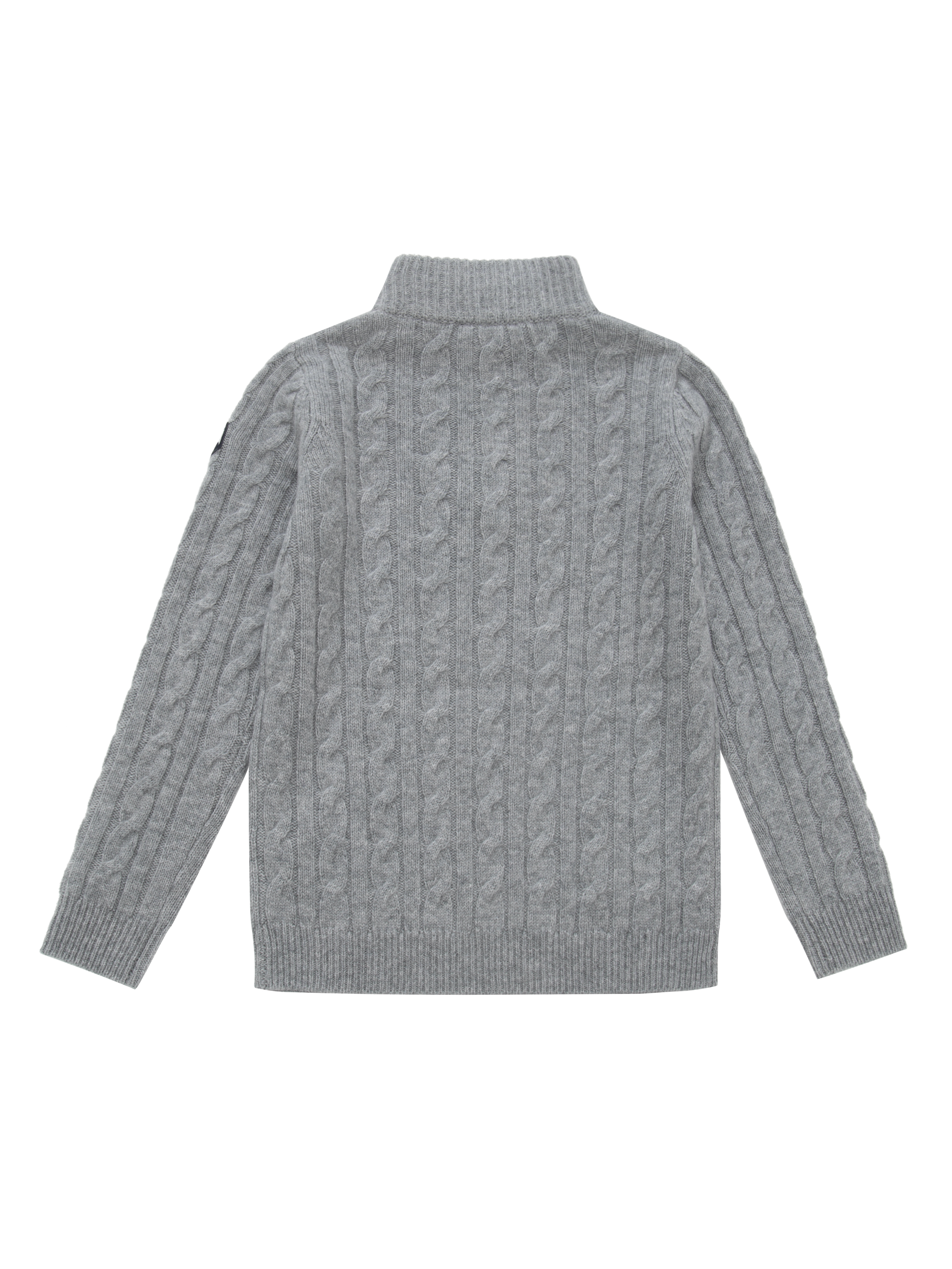 Kabelvåg Strikkegenser Grey Melange