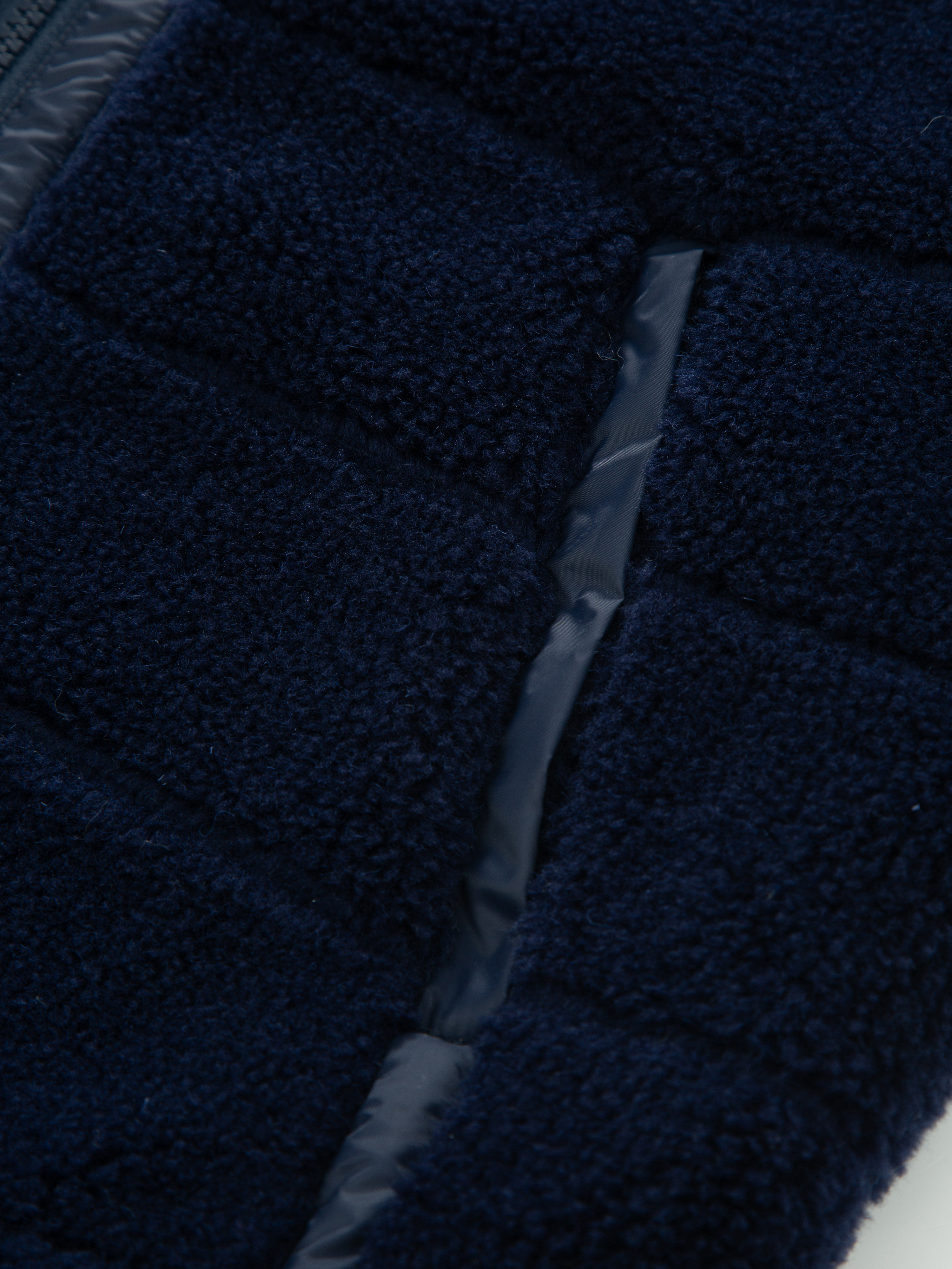 Nusfjord Fleece Vest Blue Ink