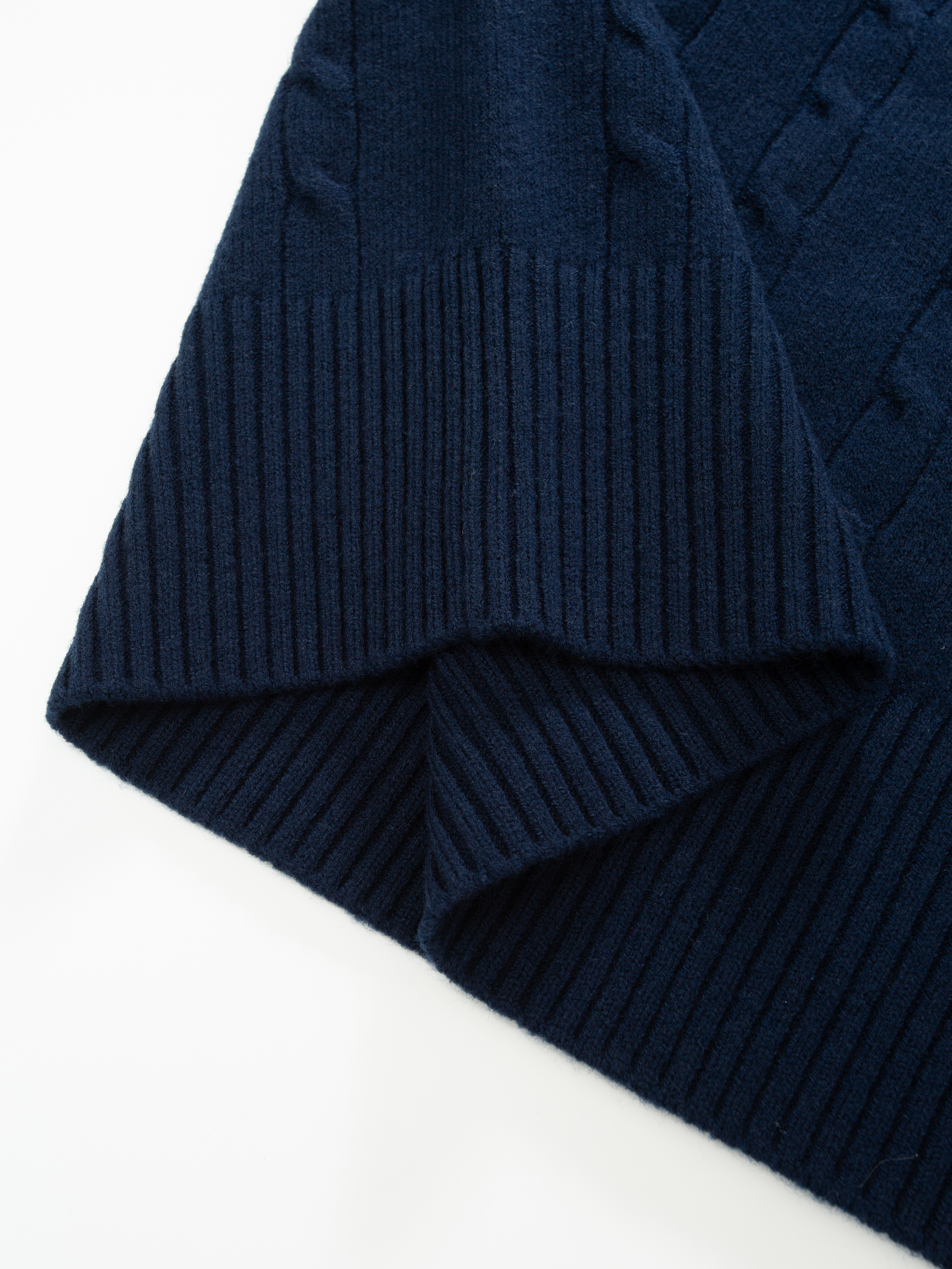 Bitihorn Strikkegenser Dark Blue
