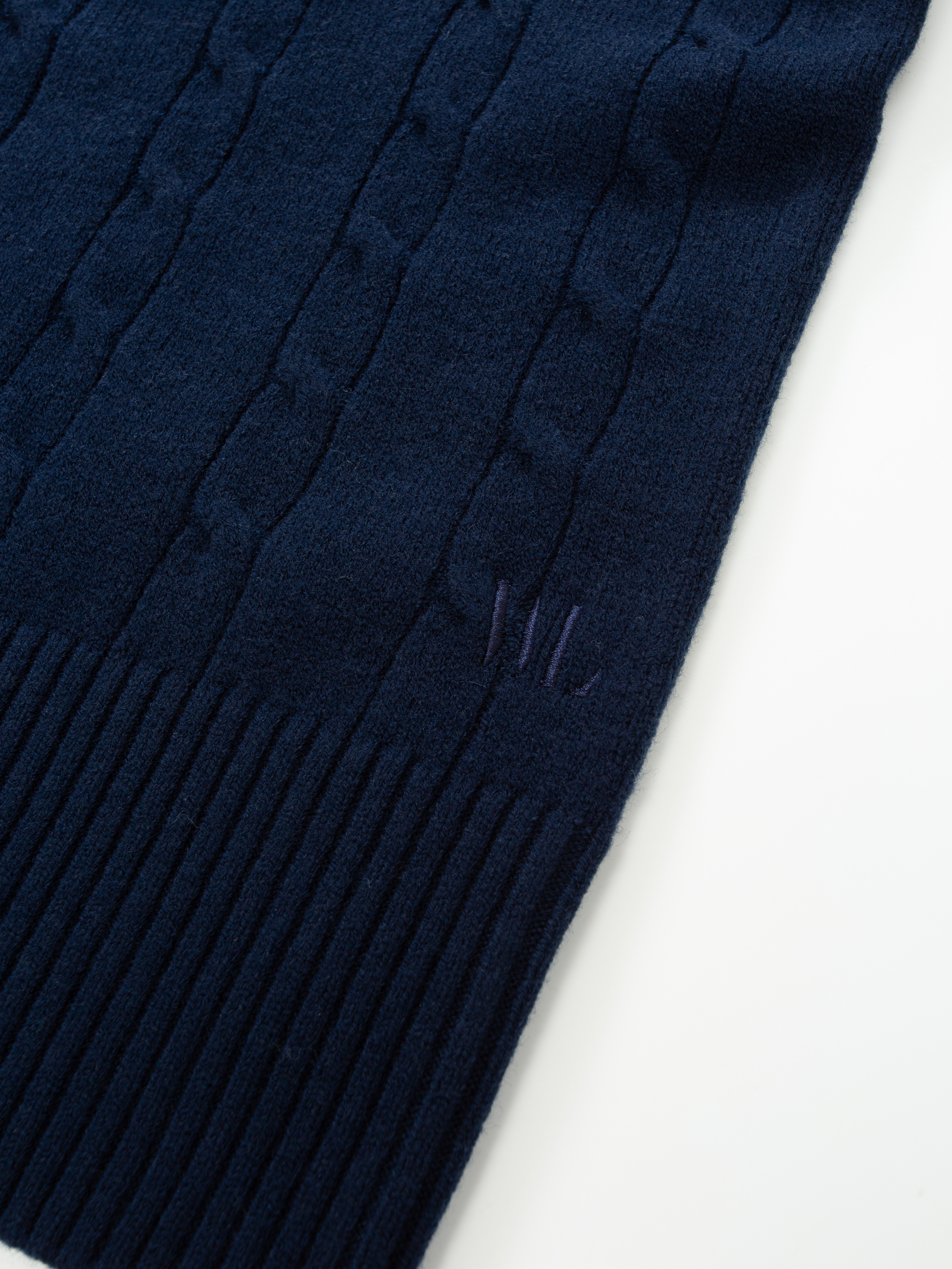 Bitihorn Strikkegenser Dark Blue