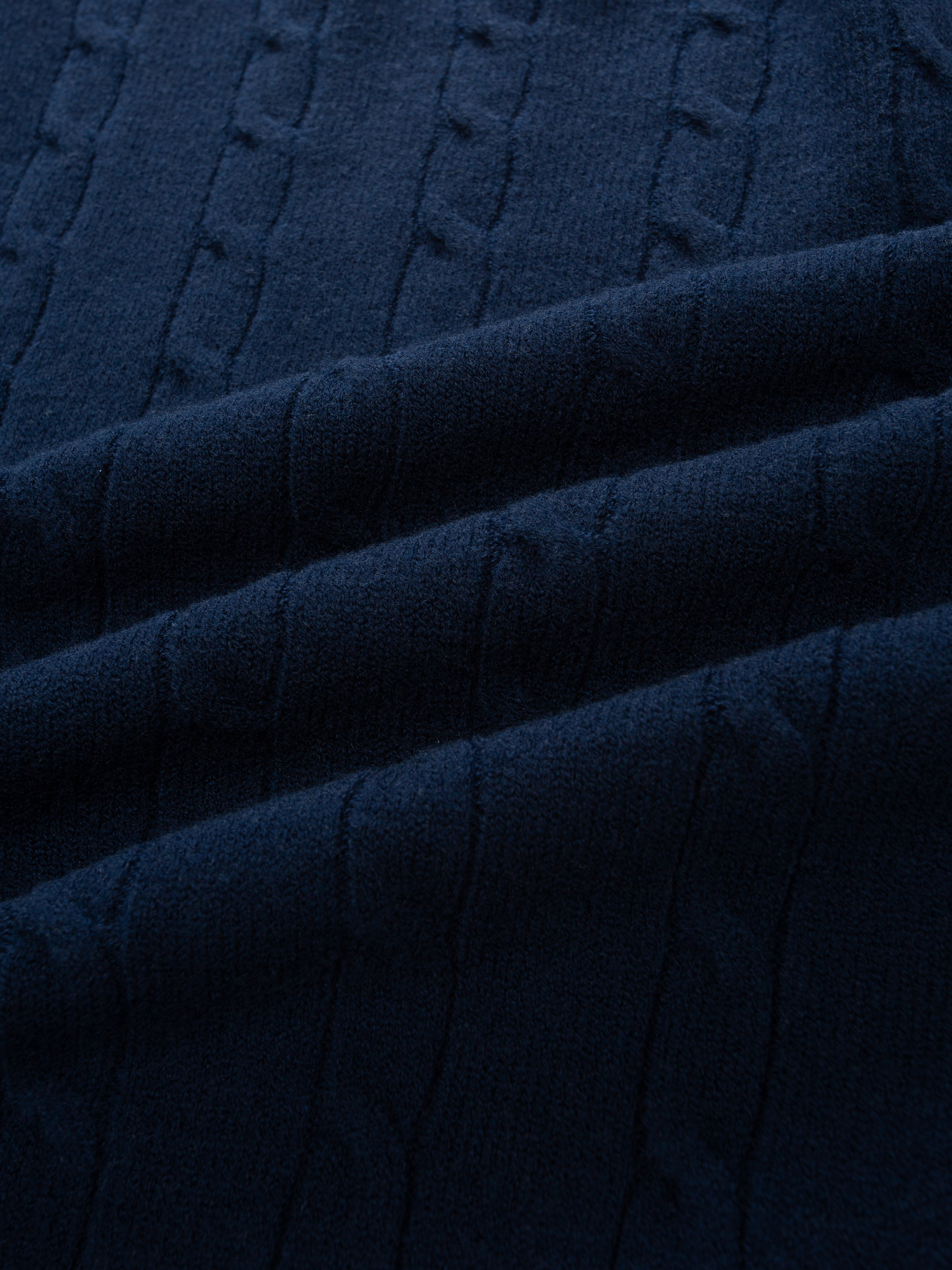 Bitihorn Strikkegenser Dark Blue