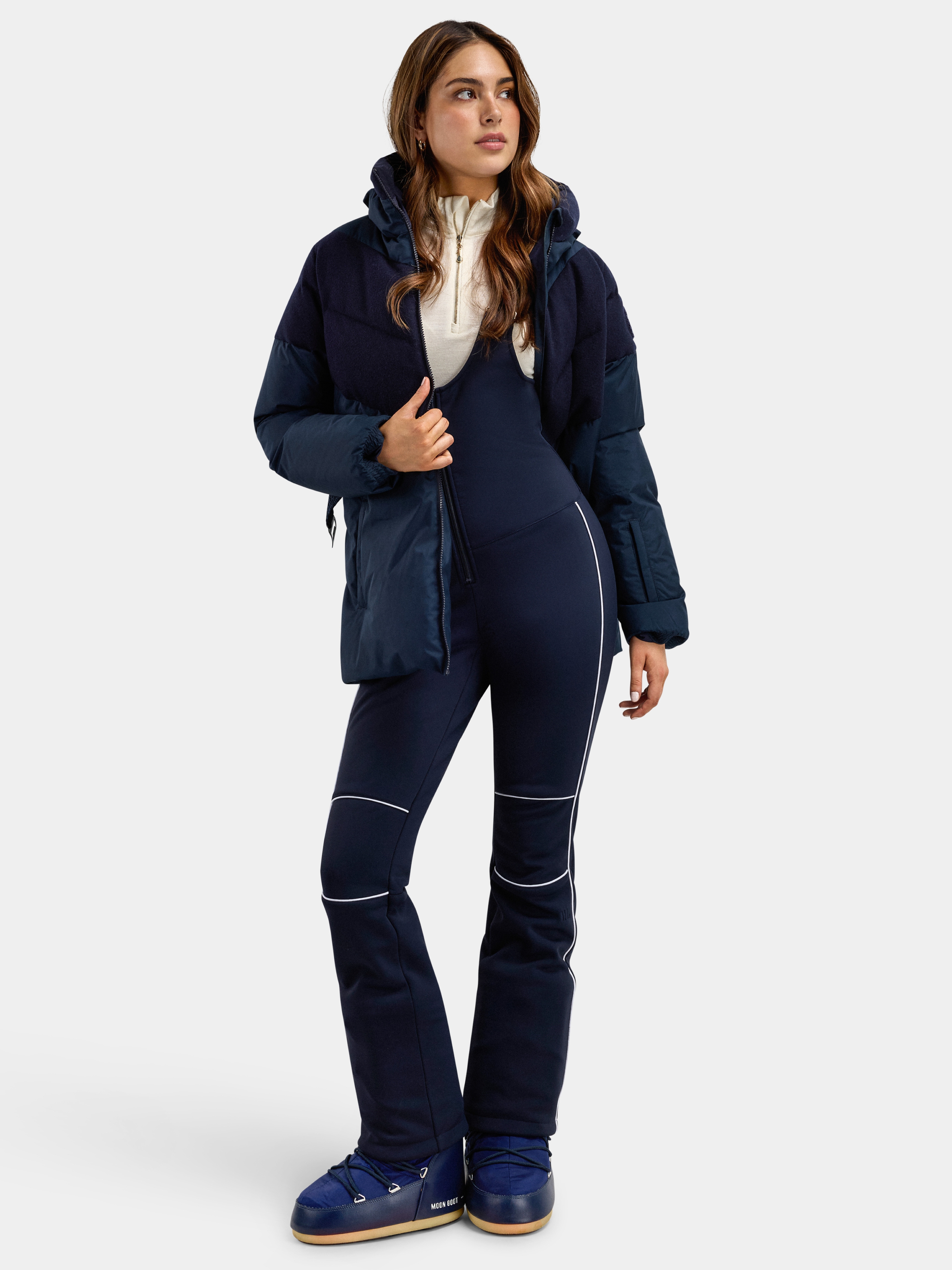 Bukkehøe Høy Skibukse Dark Blue
