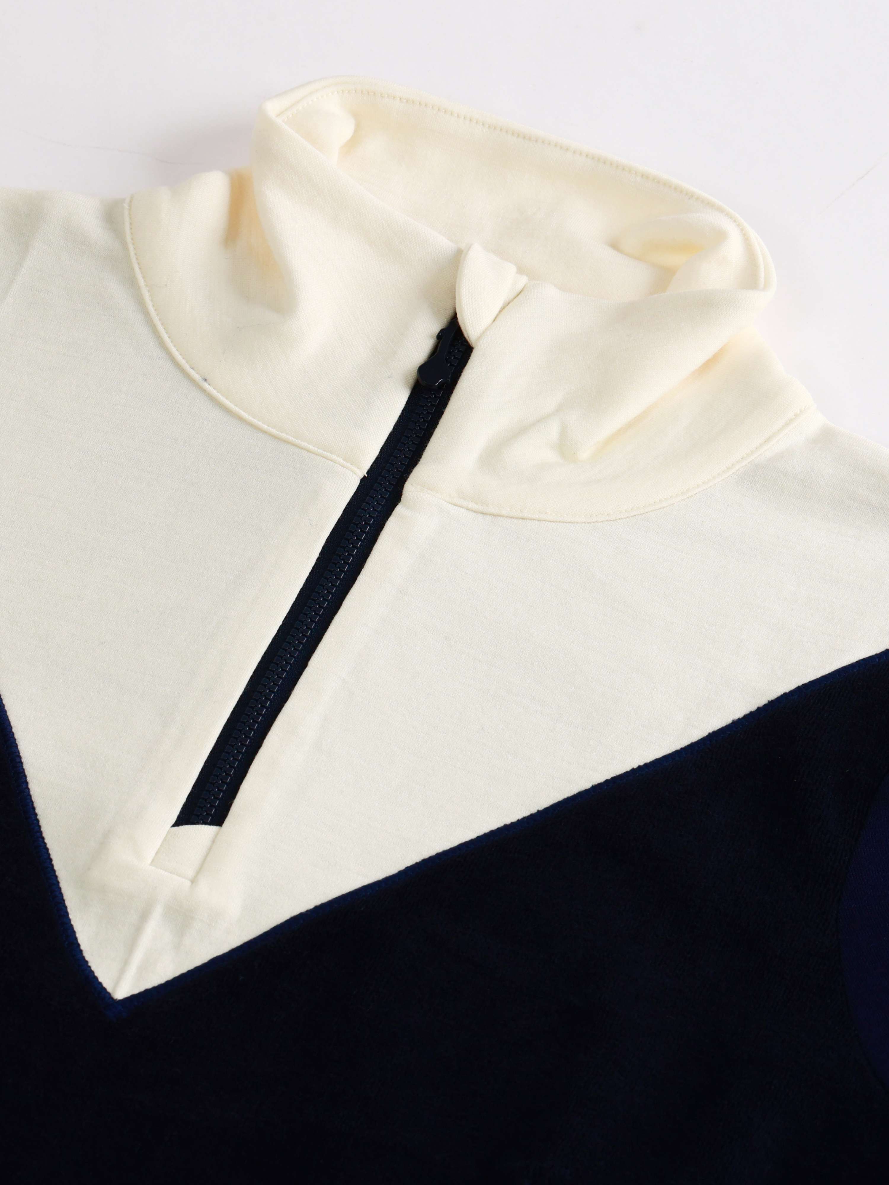 Juvass Half-Zip Blue Ink
