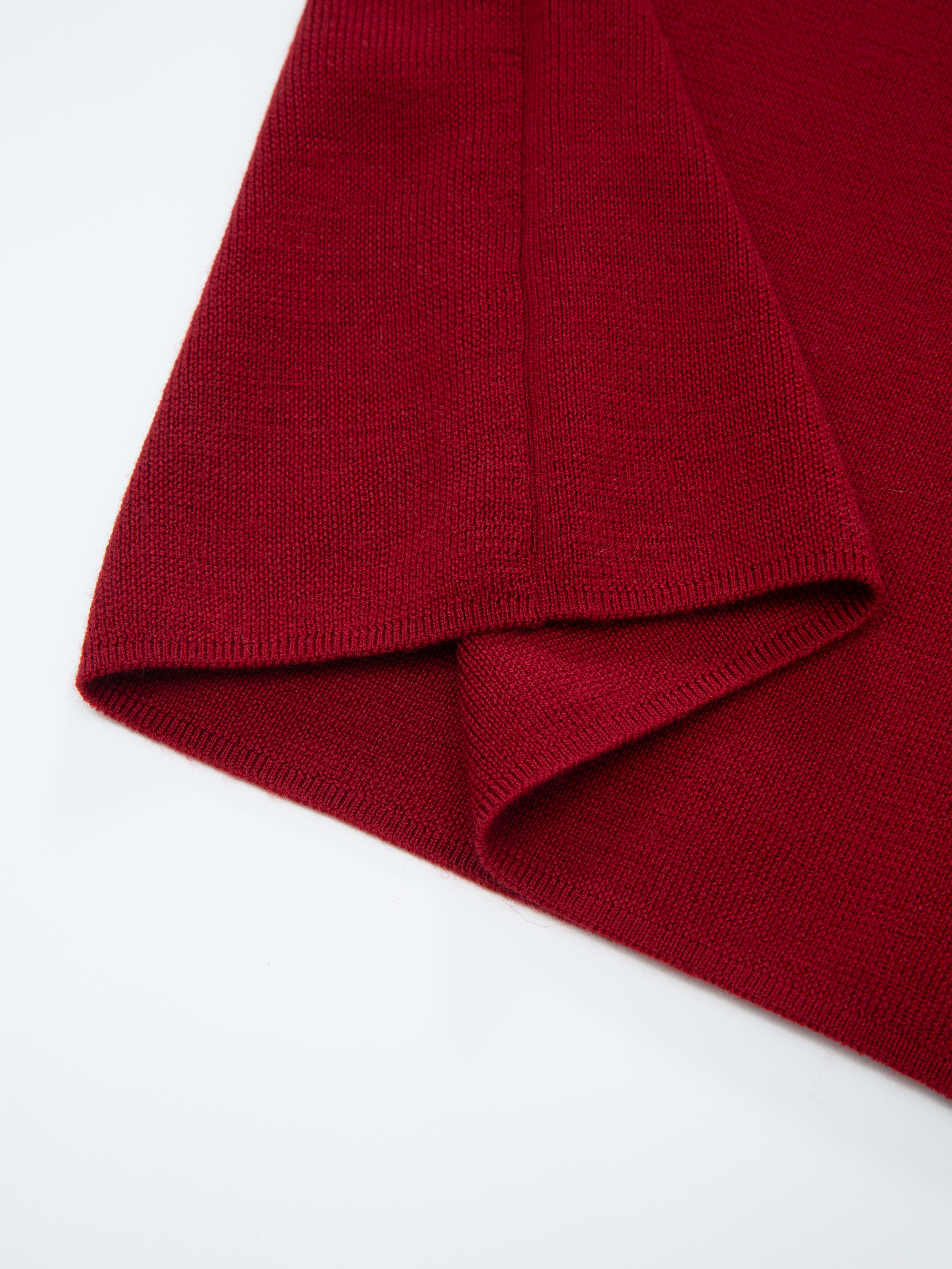 Lifjellet Strikkegenser Ruby Red