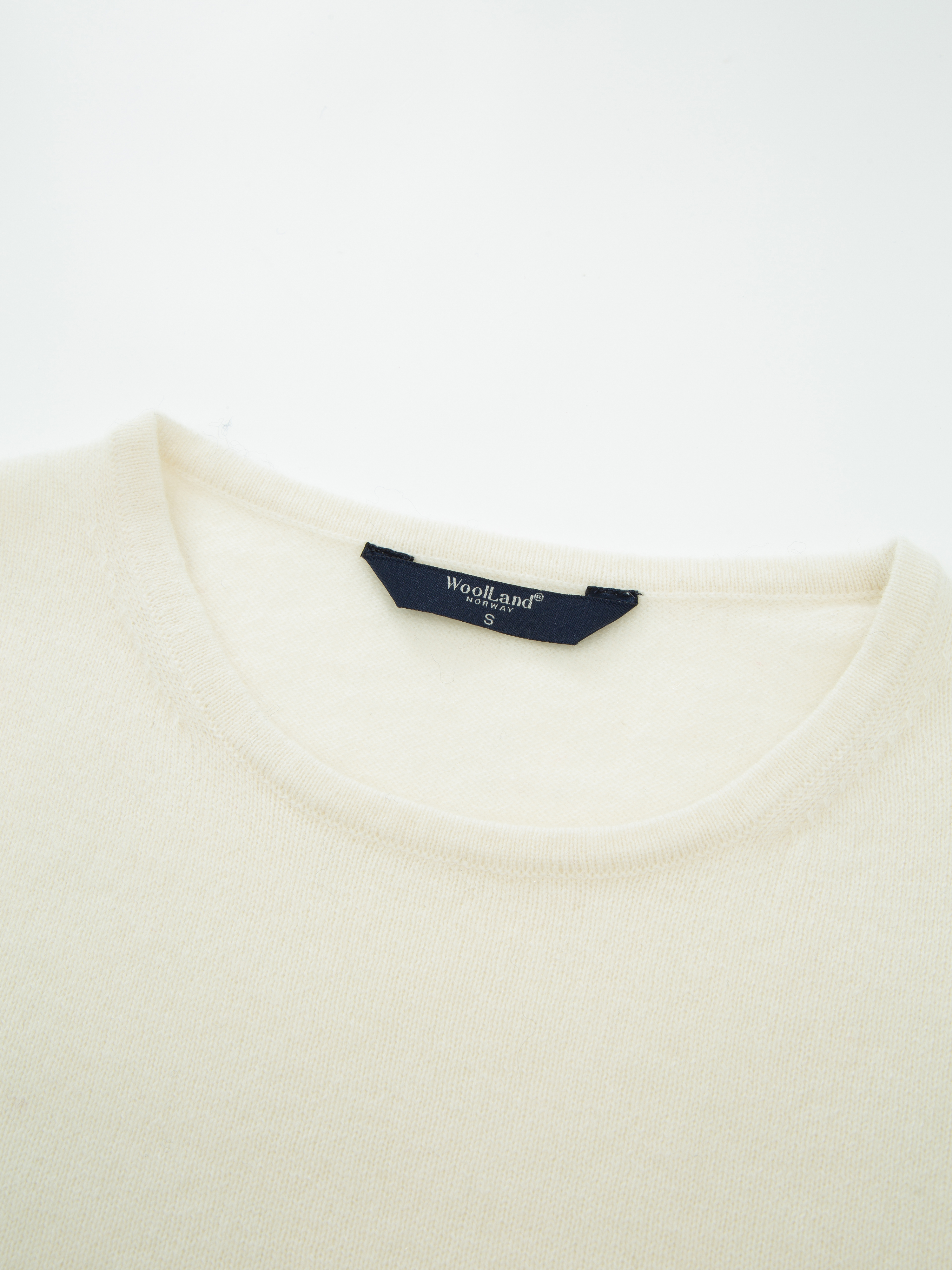Loftet Kashmir T-skjorte Cream