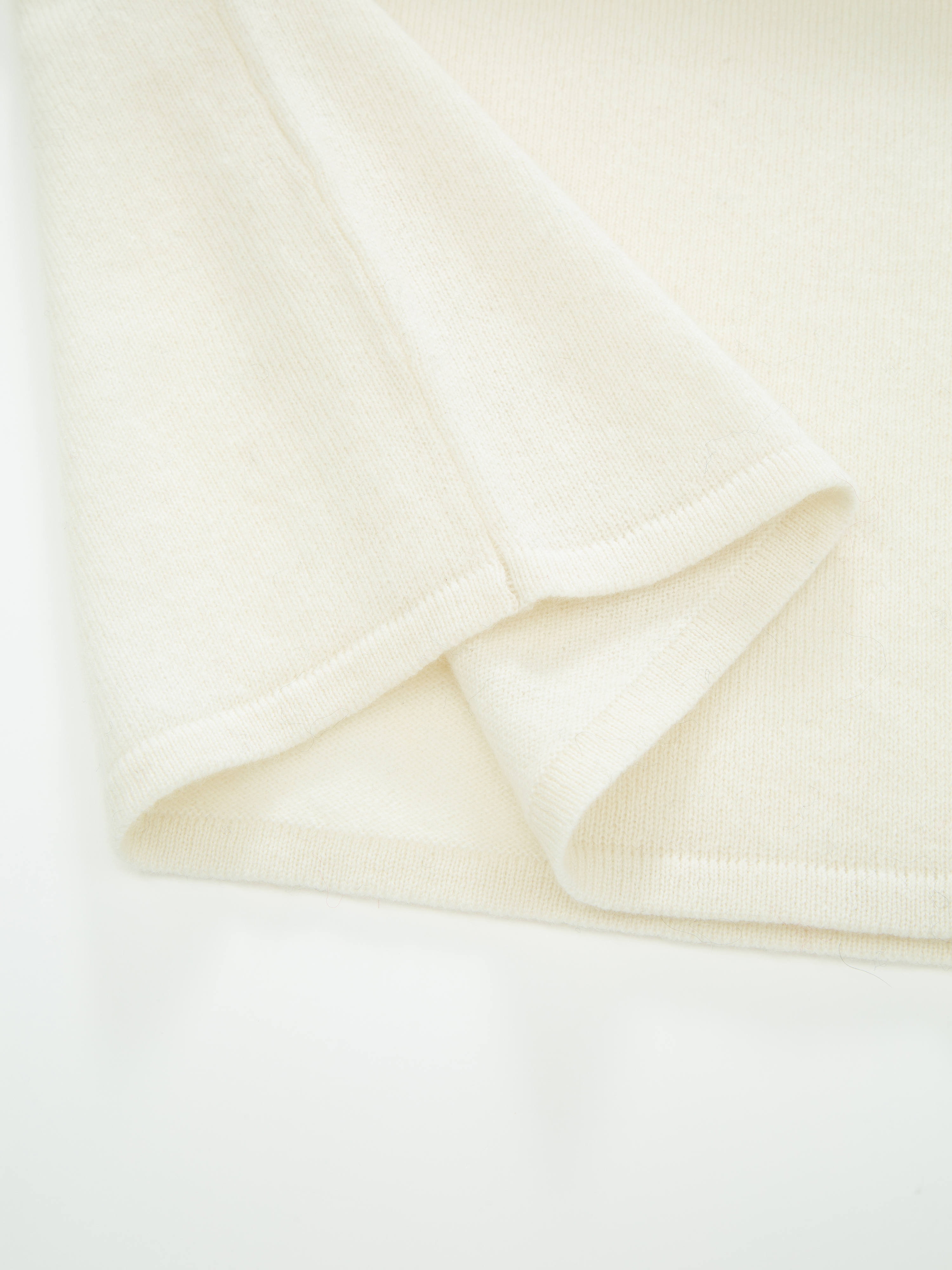 Loftet Kashmir T-skjorte Cream