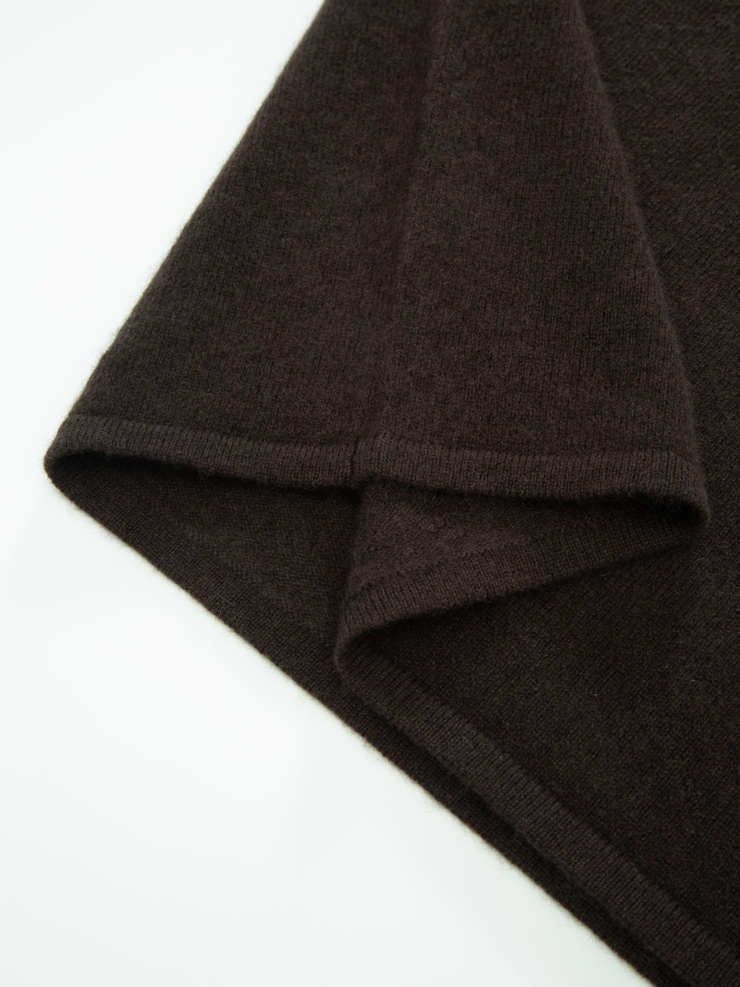 Loftet Kashmir T-skjorte Dark Brown
