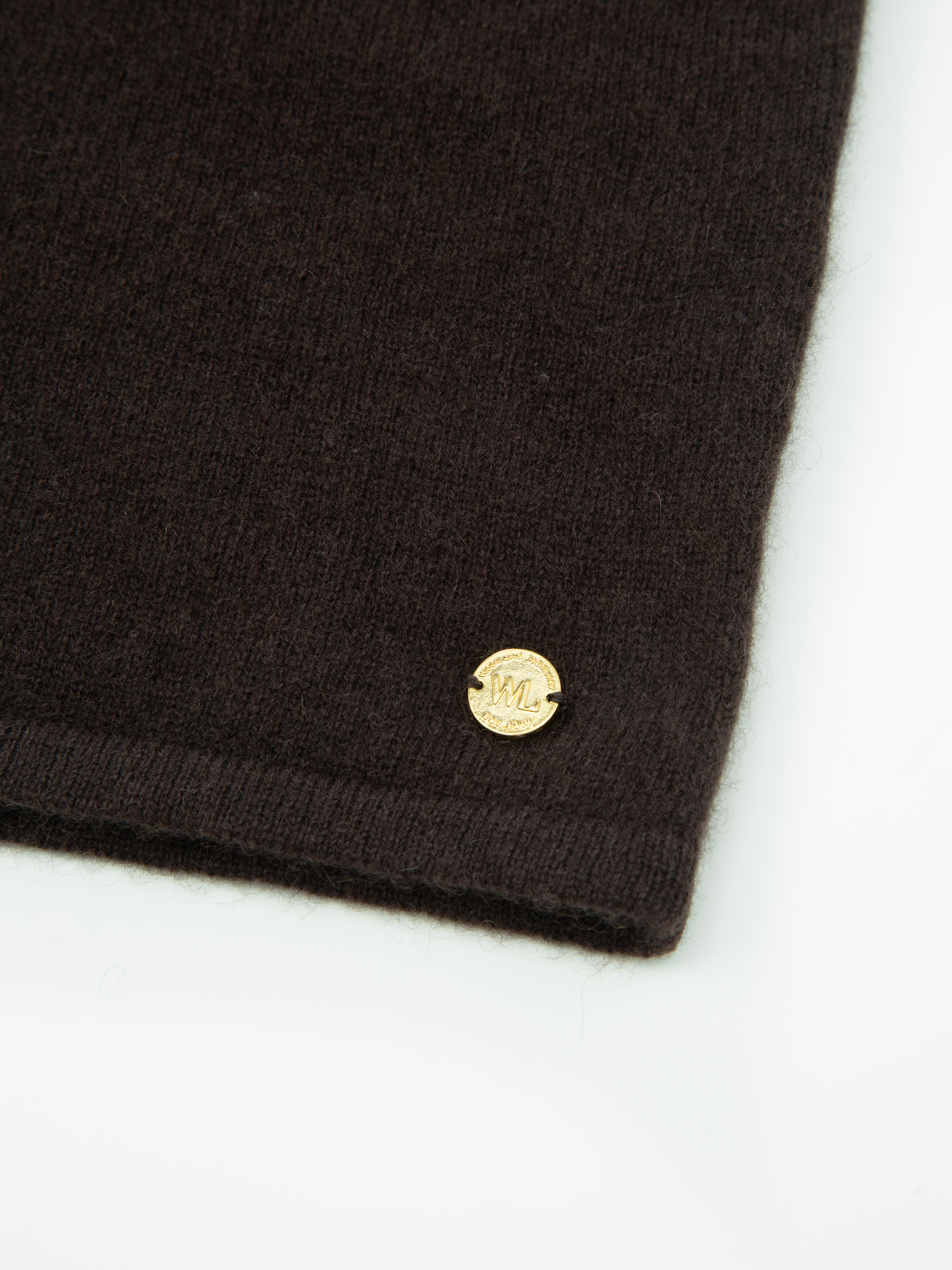 Loftet Kashmir T-skjorte Dark Brown