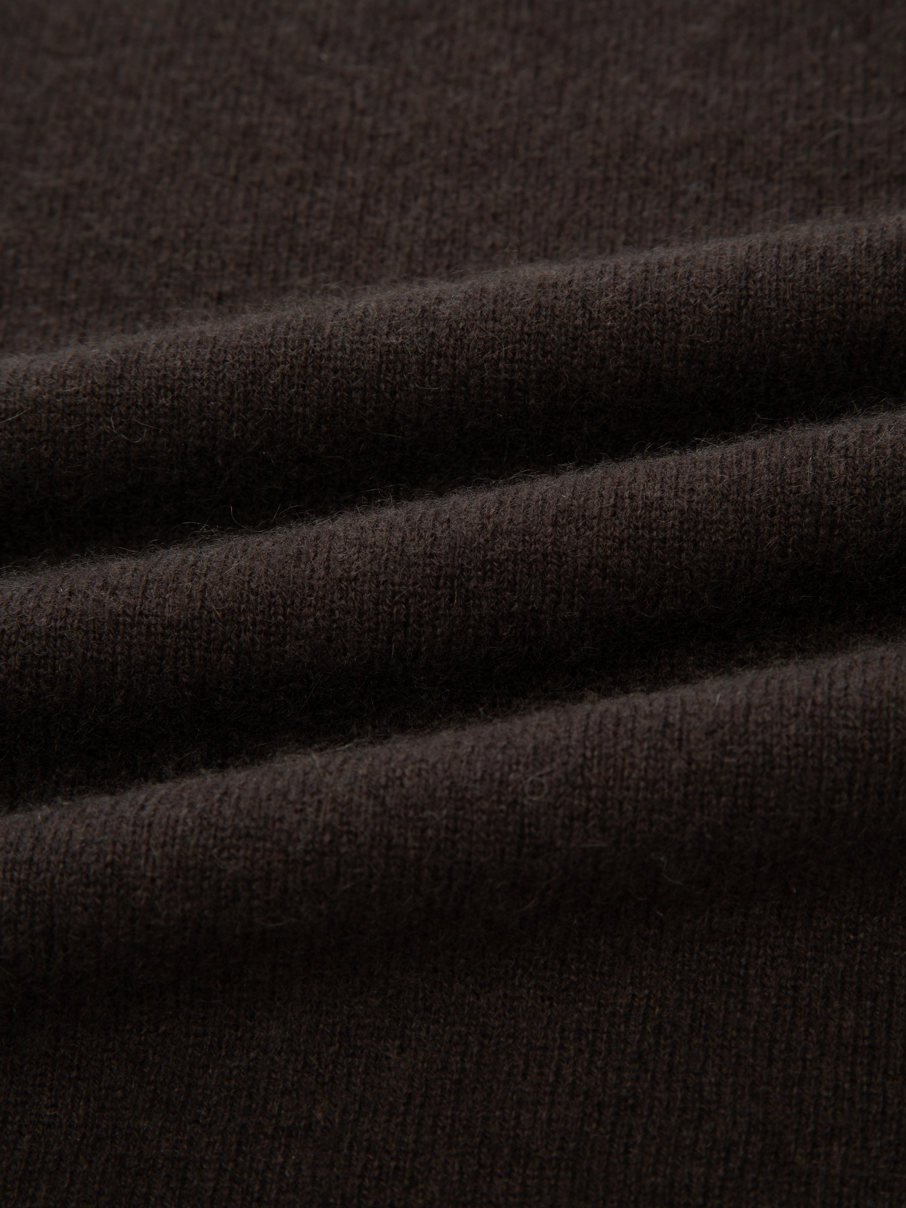 Loftet Kashmir T-skjorte Dark Brown