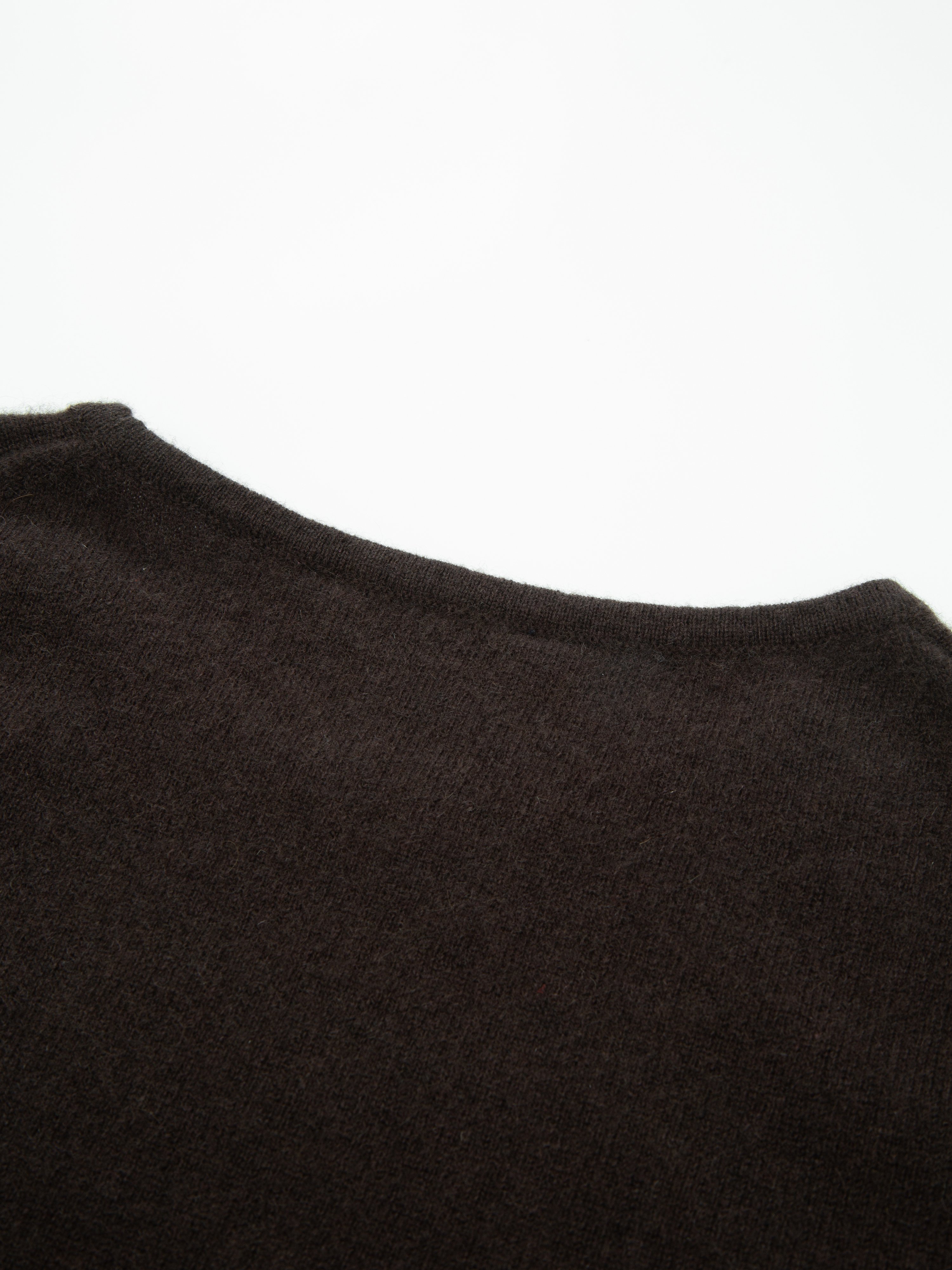Loftet Kashmir T-skjorte Dark Brown