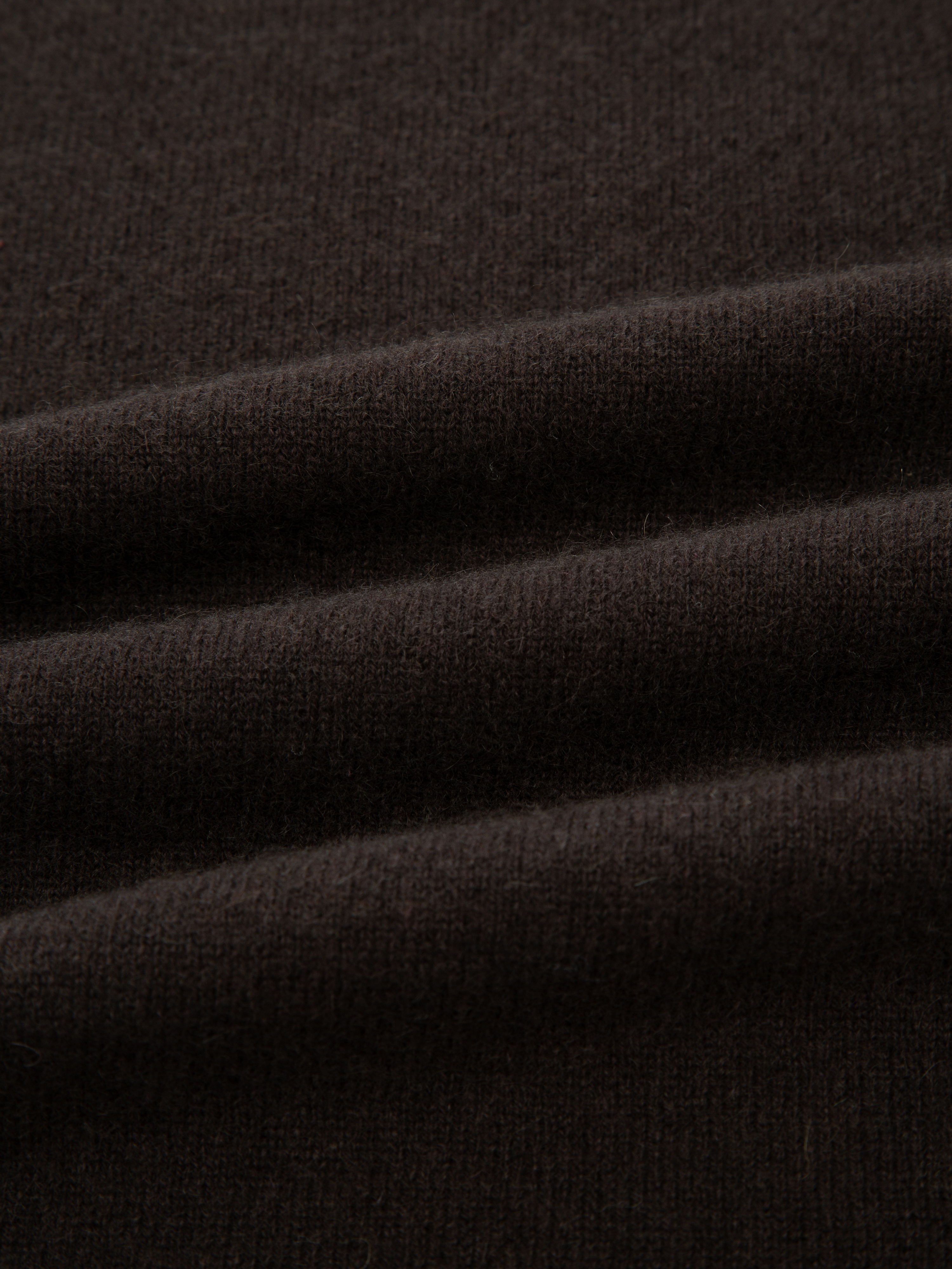 Loftet Kashmir T-skjorte Dark Brown