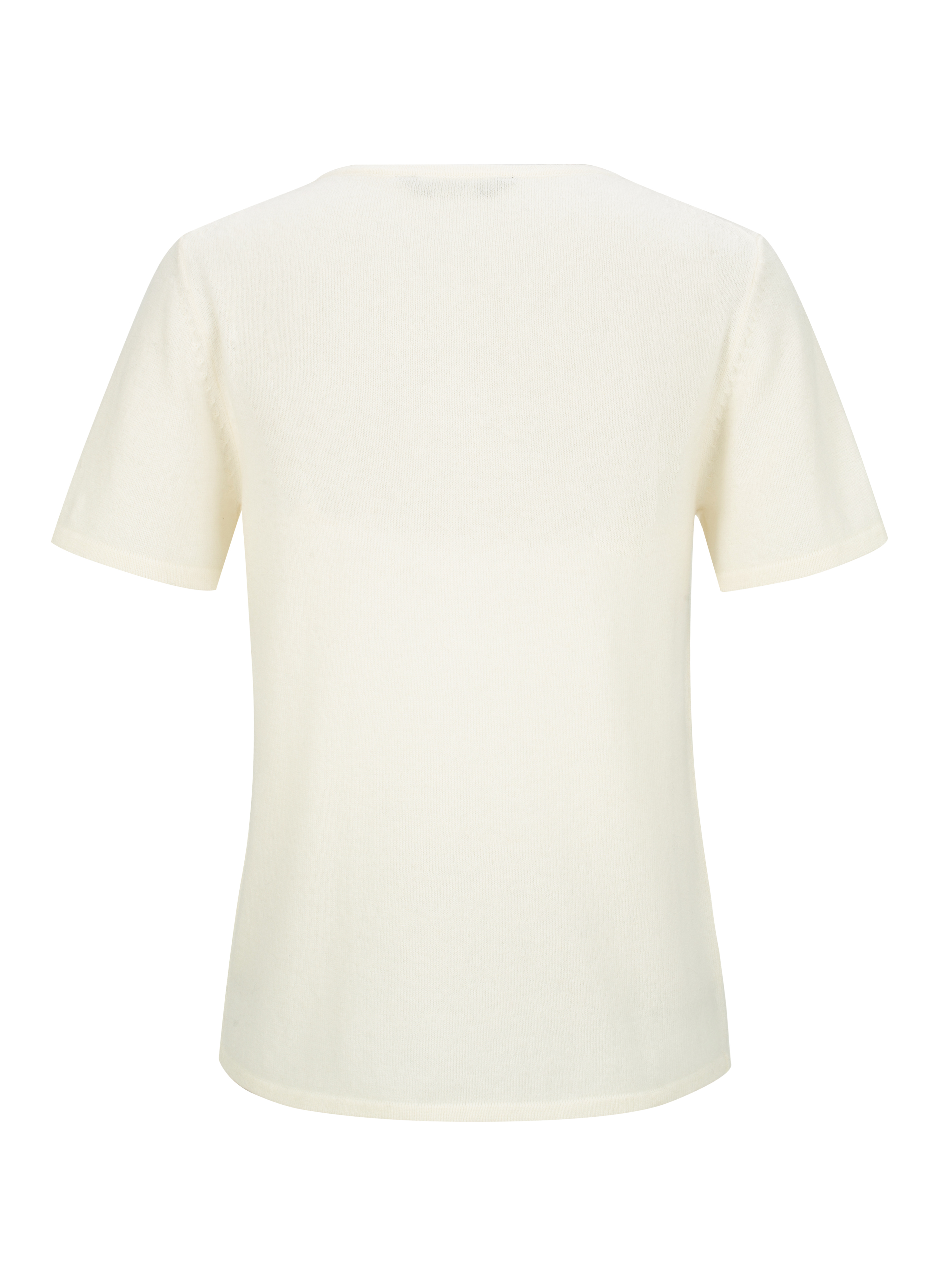 Loftet Kashmir T-skjorte Cream