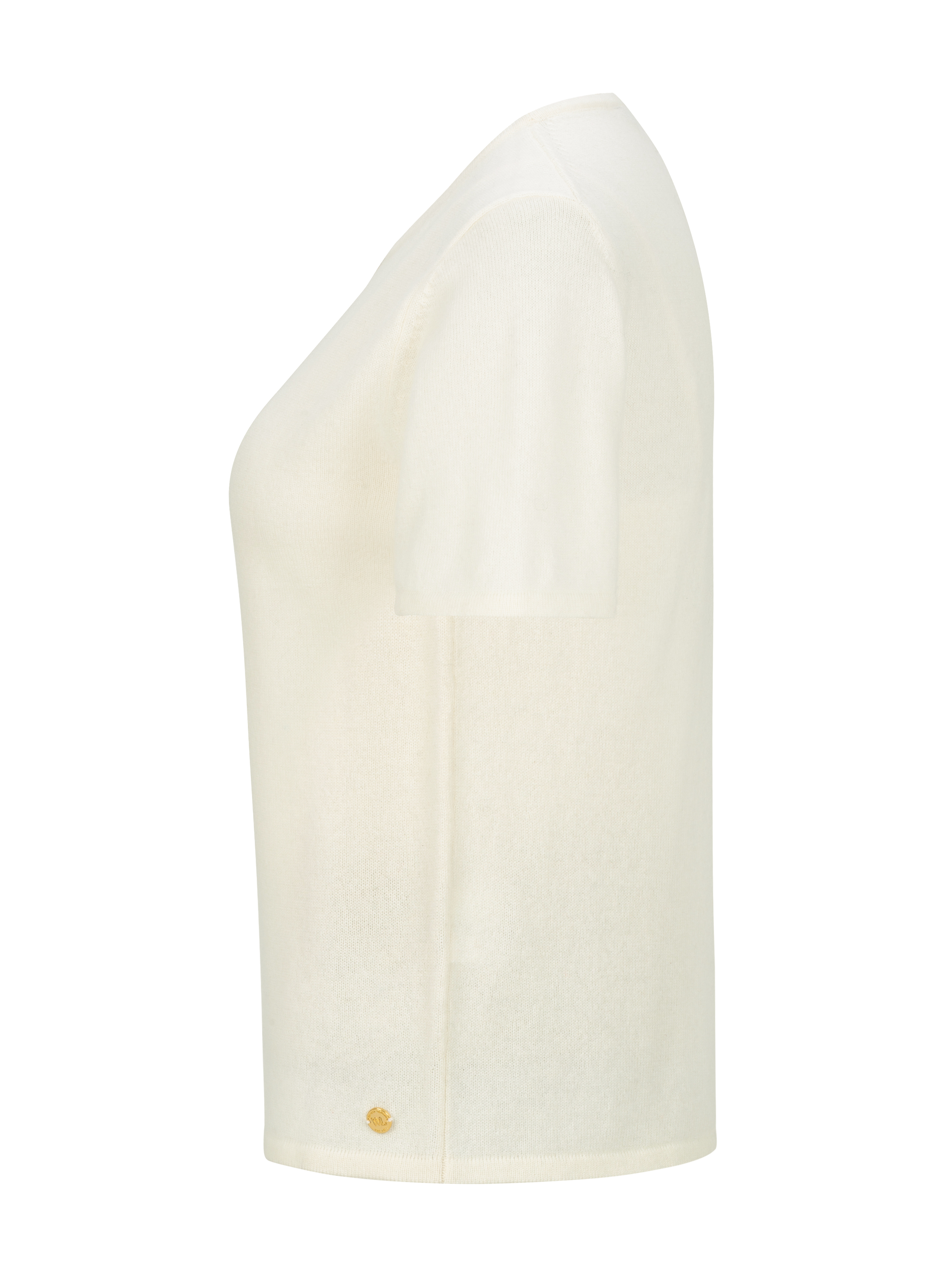 Loftet Kashmir T-skjorte Cream