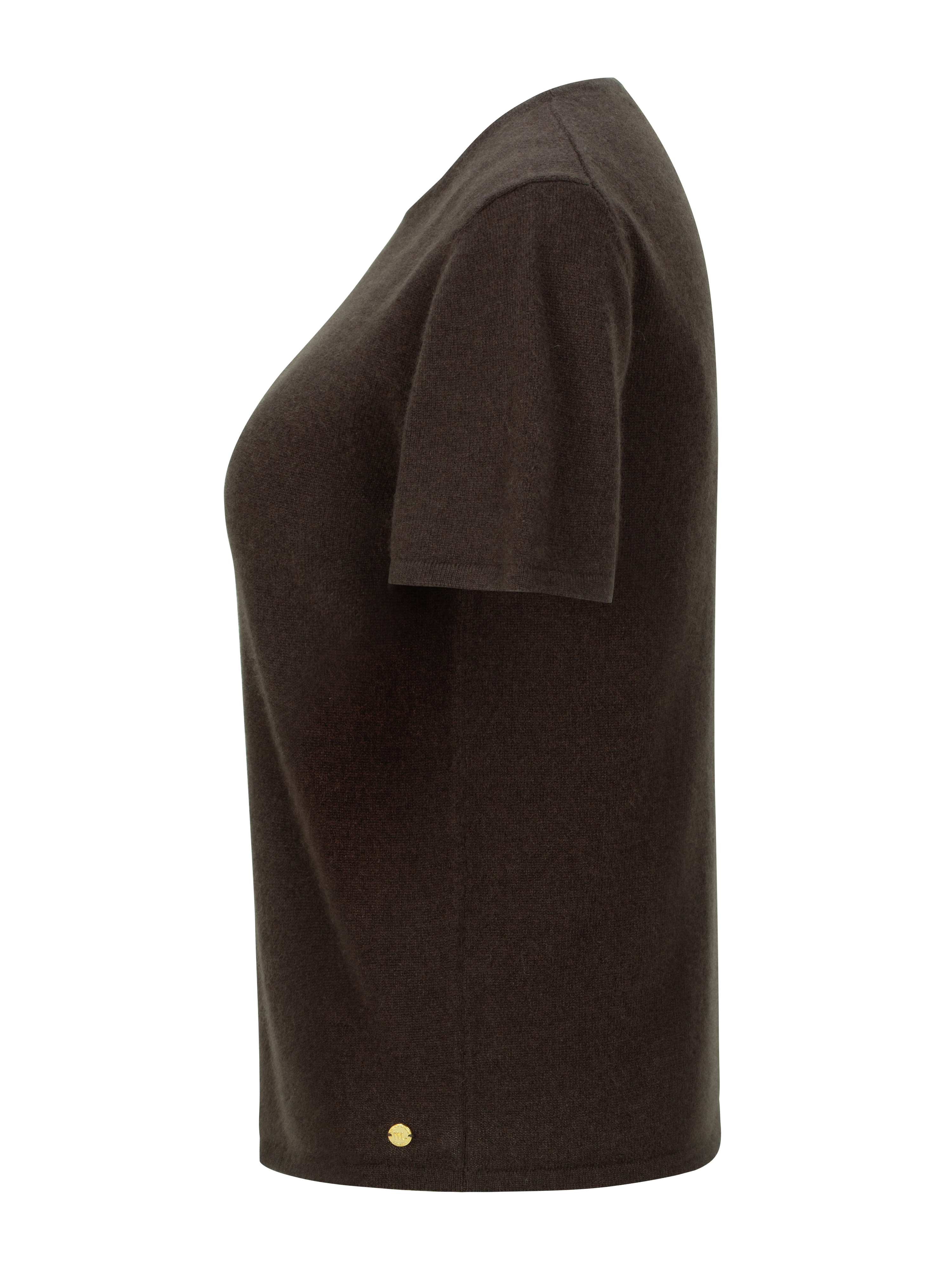 Loftet Kashmir T-skjorte Dark Brown