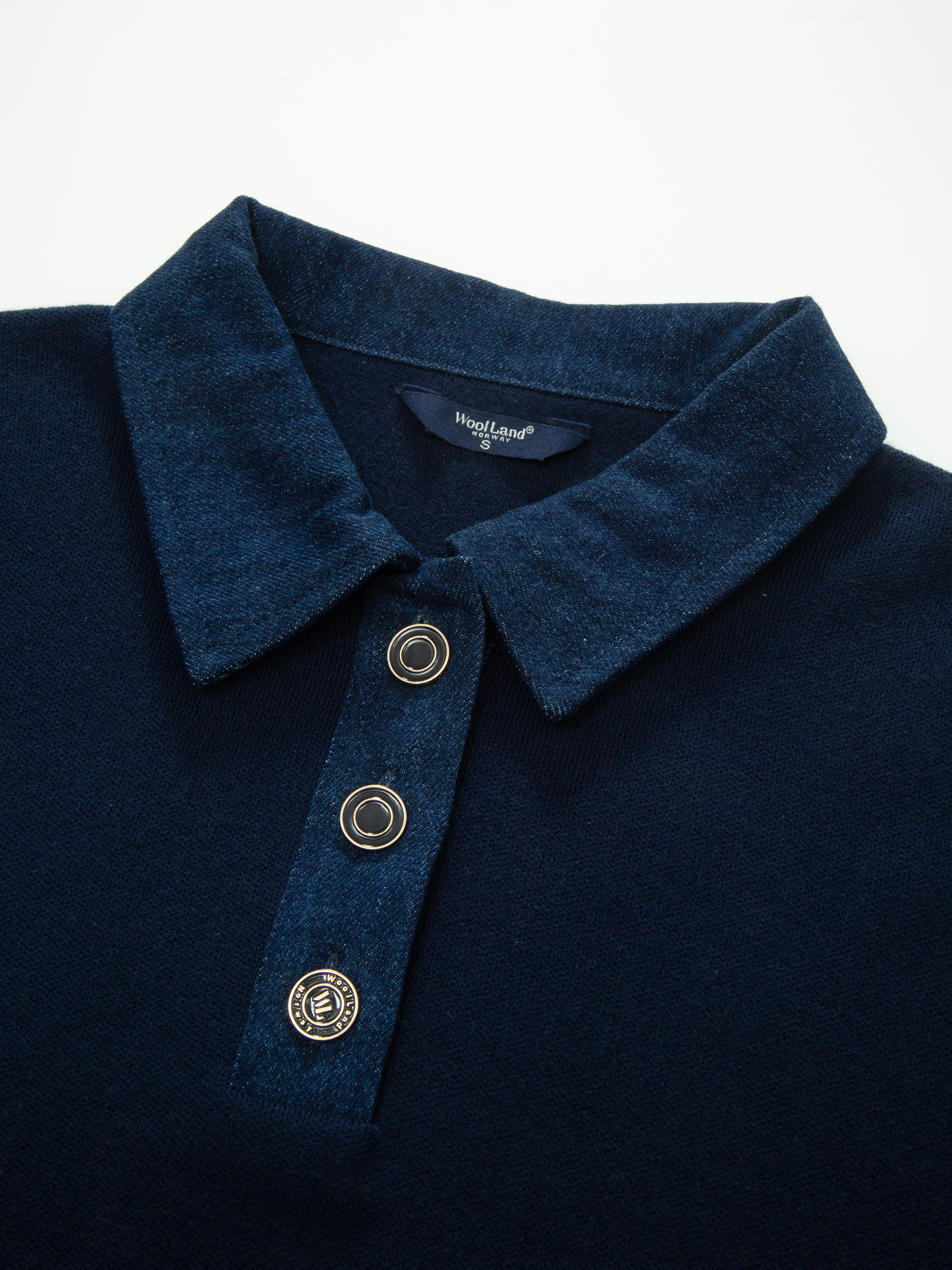 Ravntind Strikkegenser Blue Ink