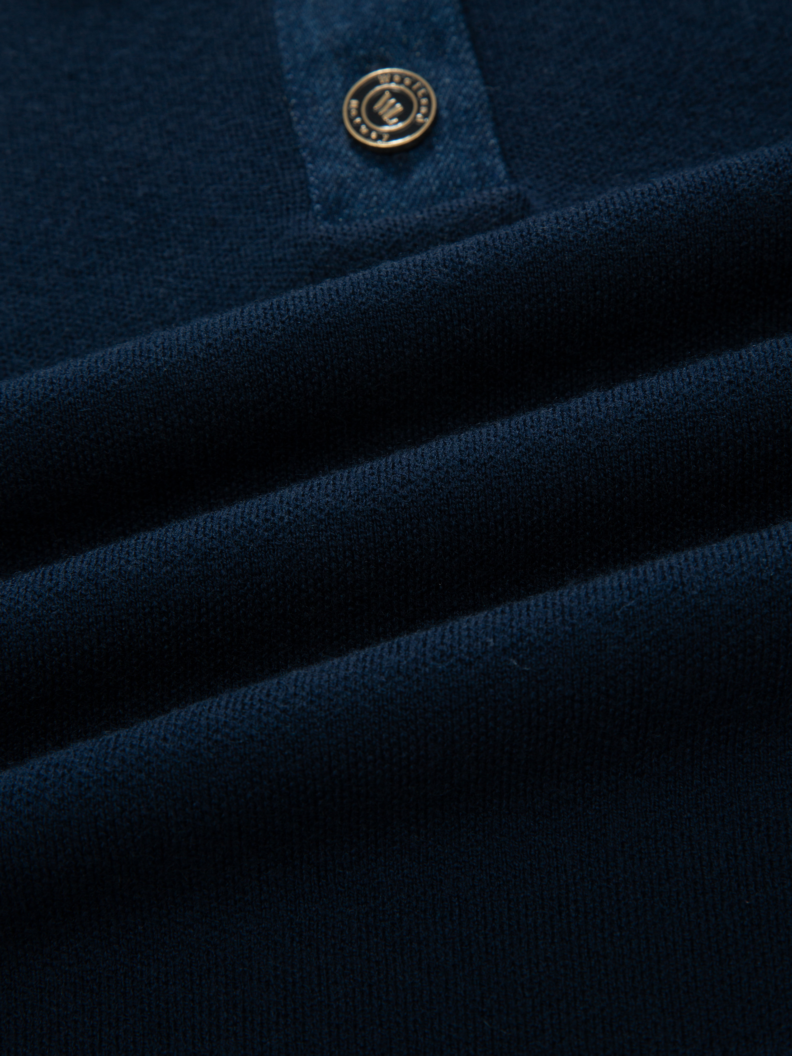 Ravntind Strikkegenser Blue Ink