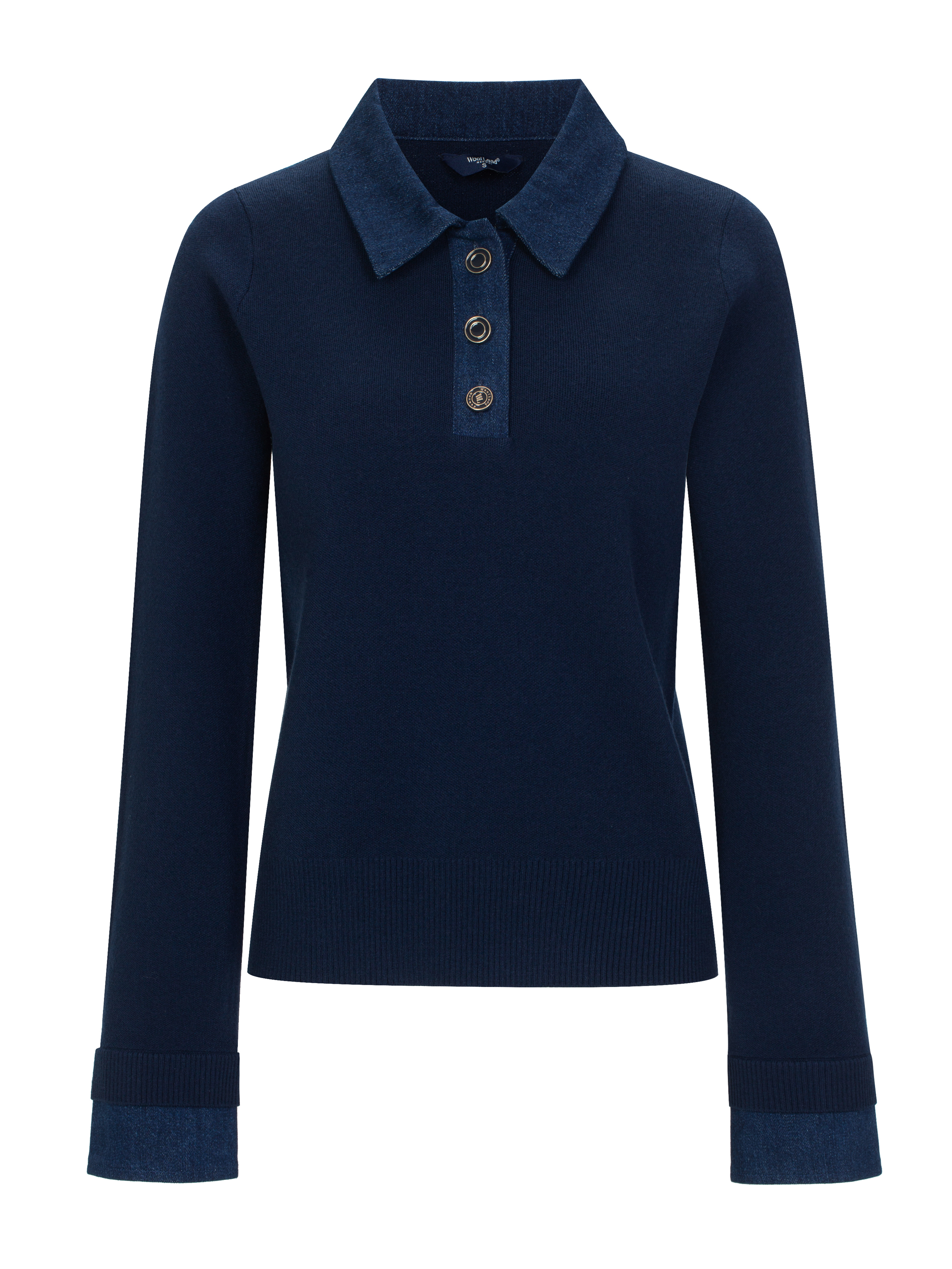 Ravntind Strikkegenser Blue Ink