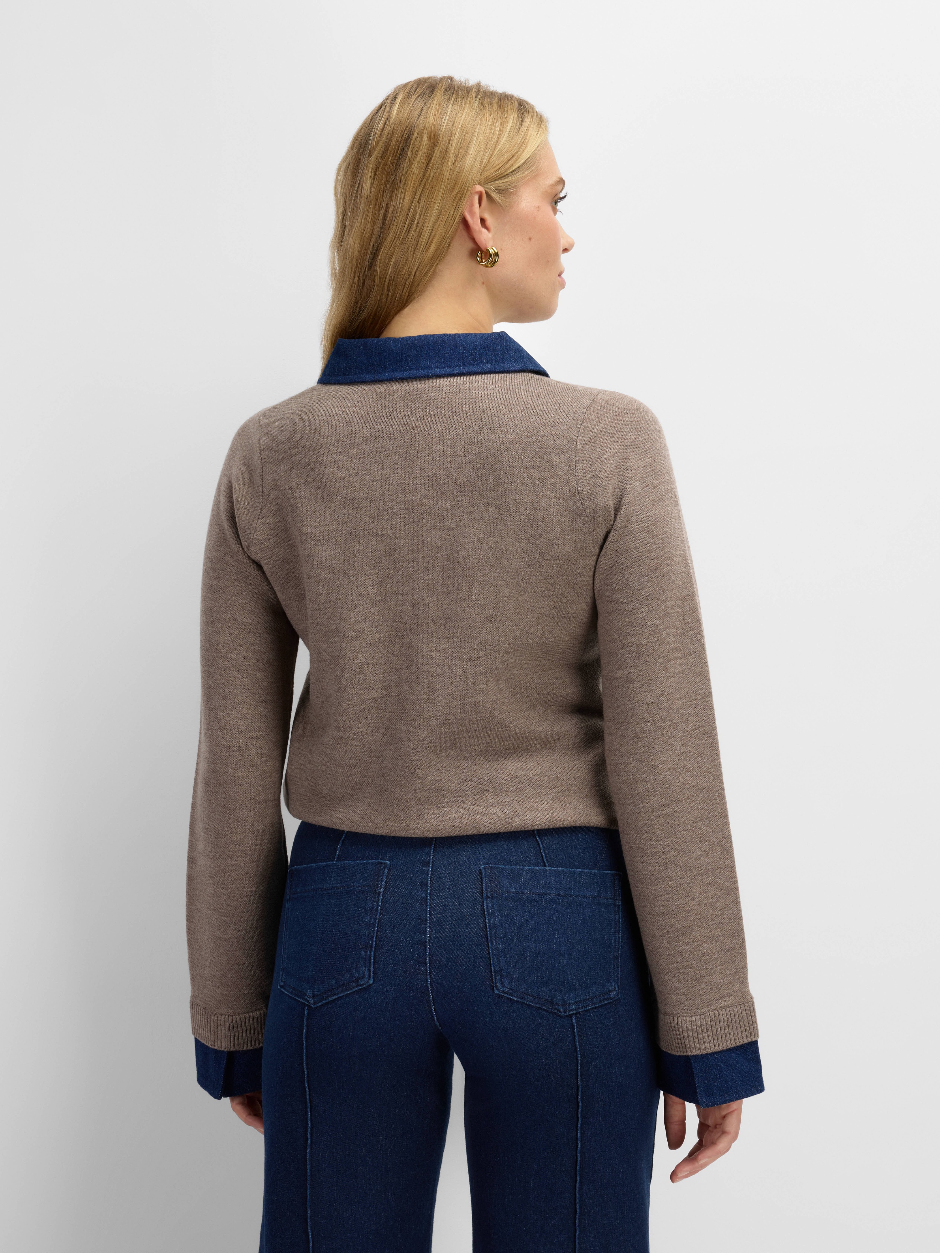 Ravntind Strikkegenser Walnut