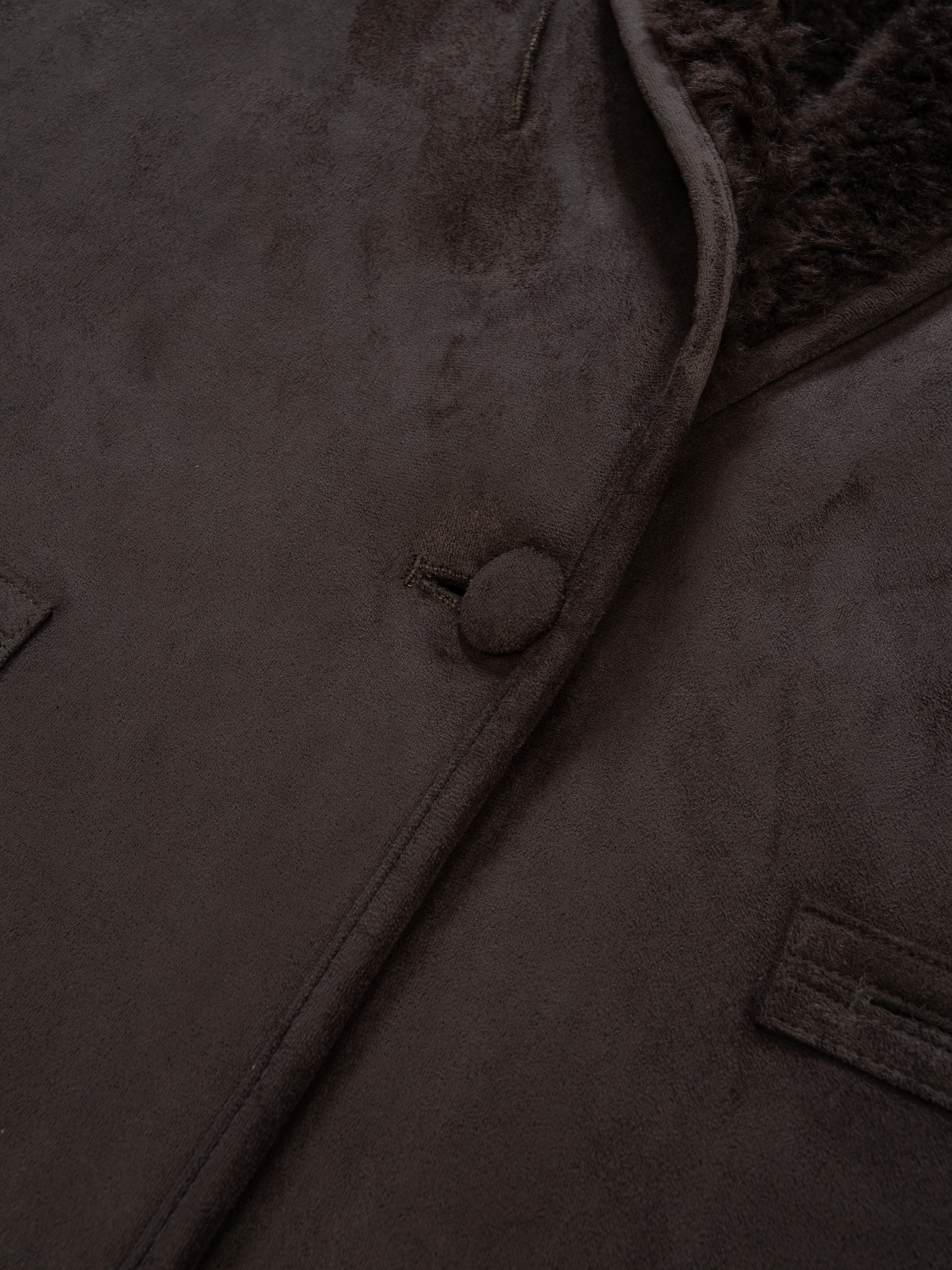 Solbakken Lammeull Vest Mocca