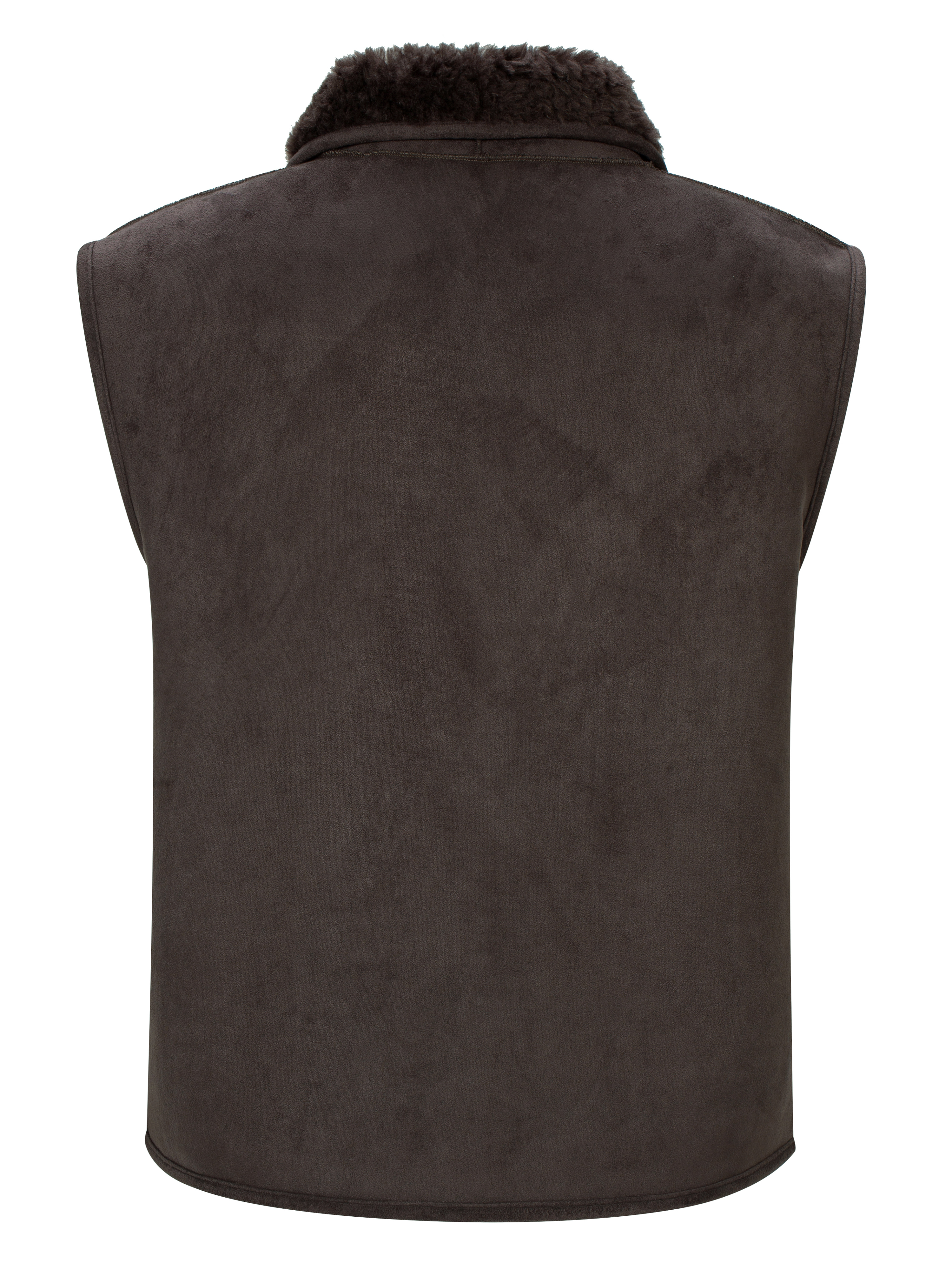 Solbakken Lammeull Vest Mocca