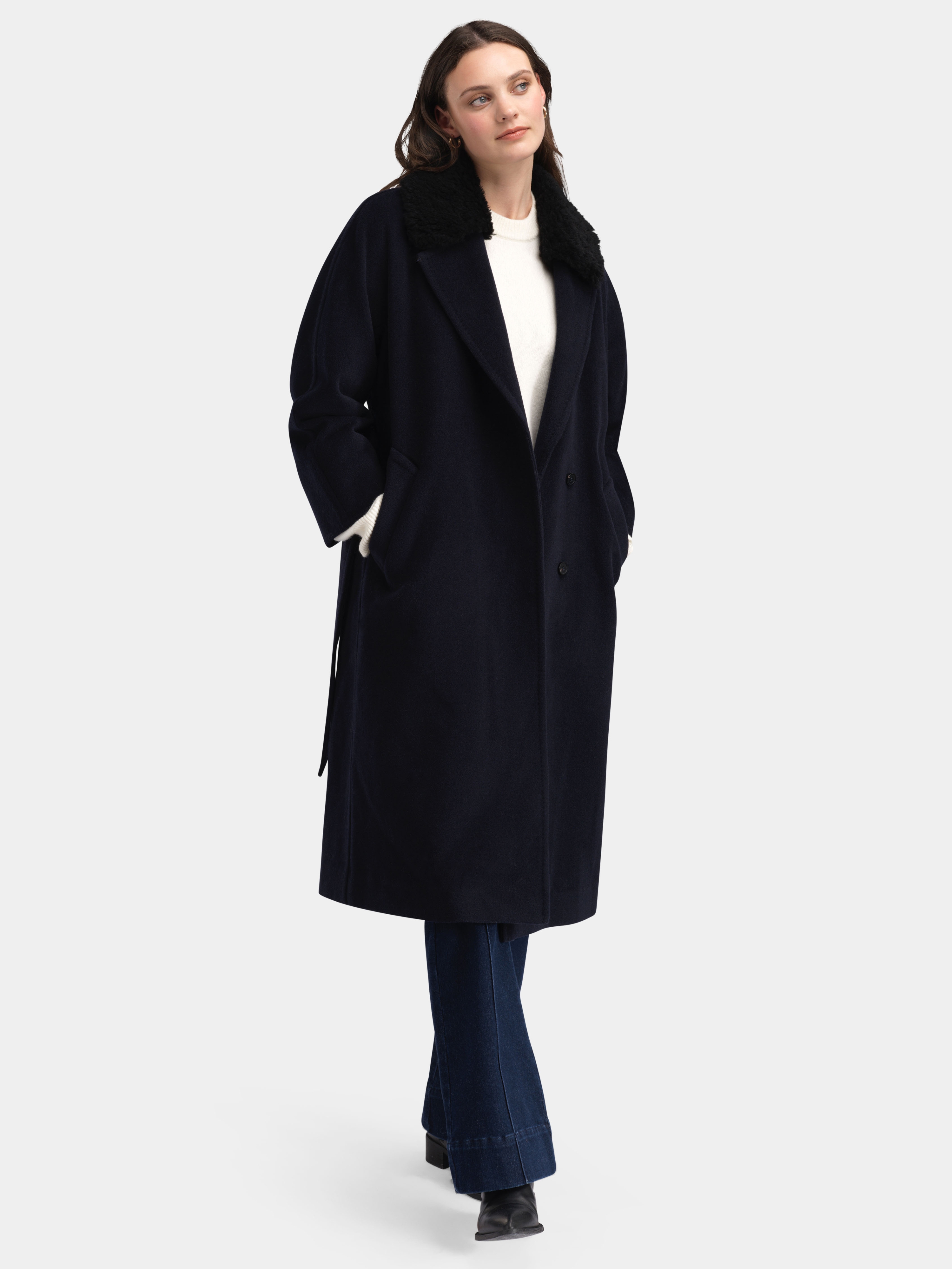 Stetind Ullkåpe Dark Blue