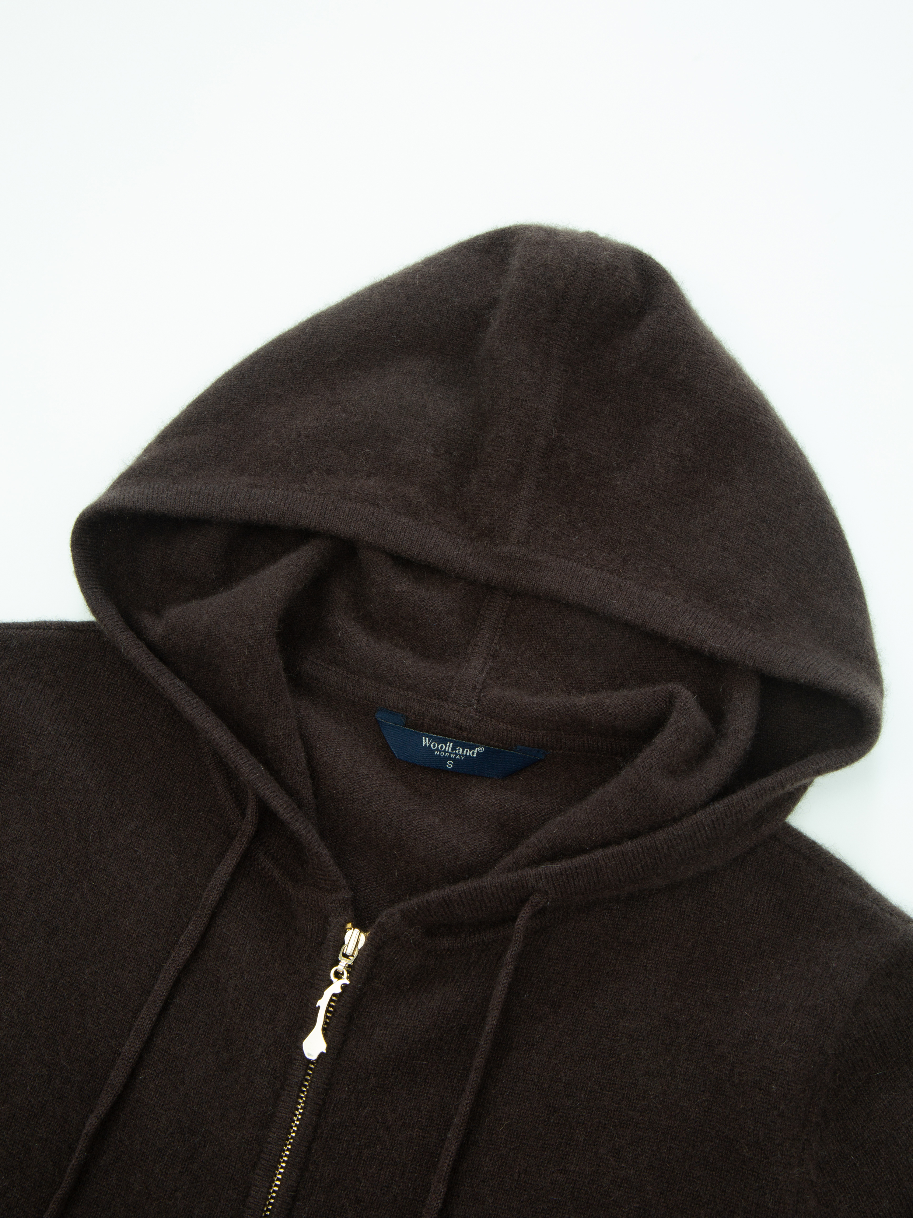 Stortoppen Kashmirjakke Dark Brown