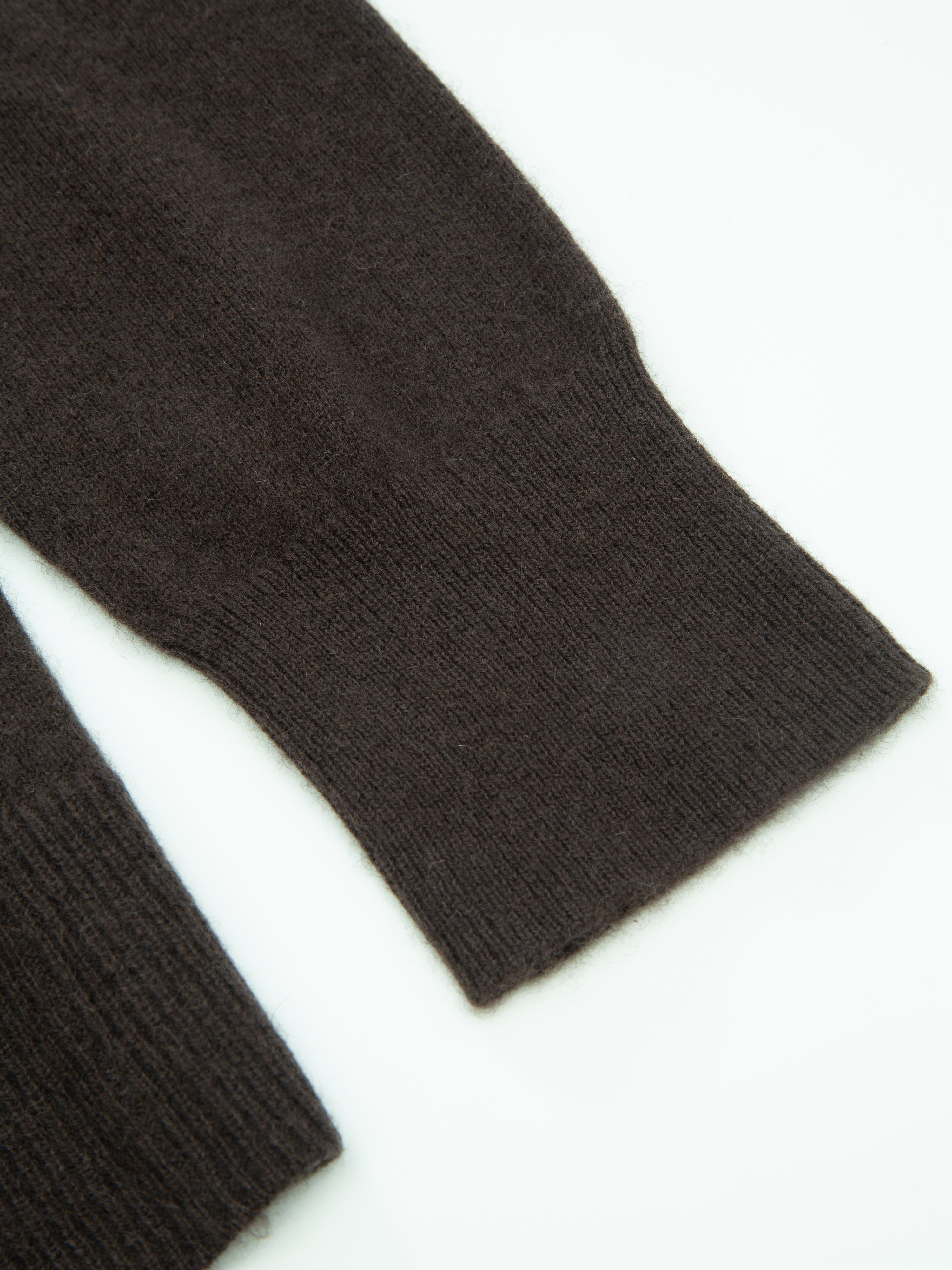 Stortoppen Kashmirjakke Dark Brown