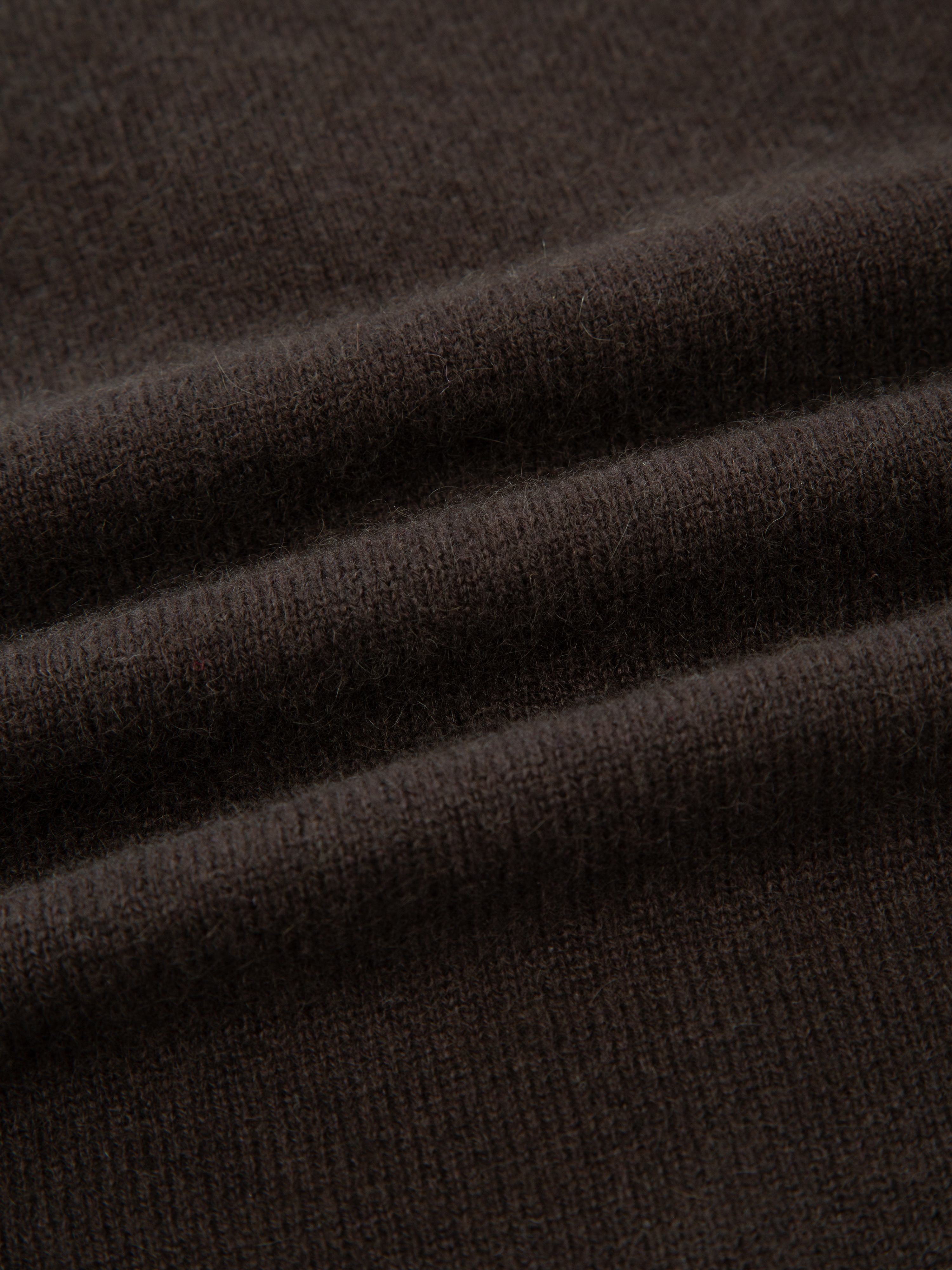 Stortoppen Kashmirjakke Dark Brown