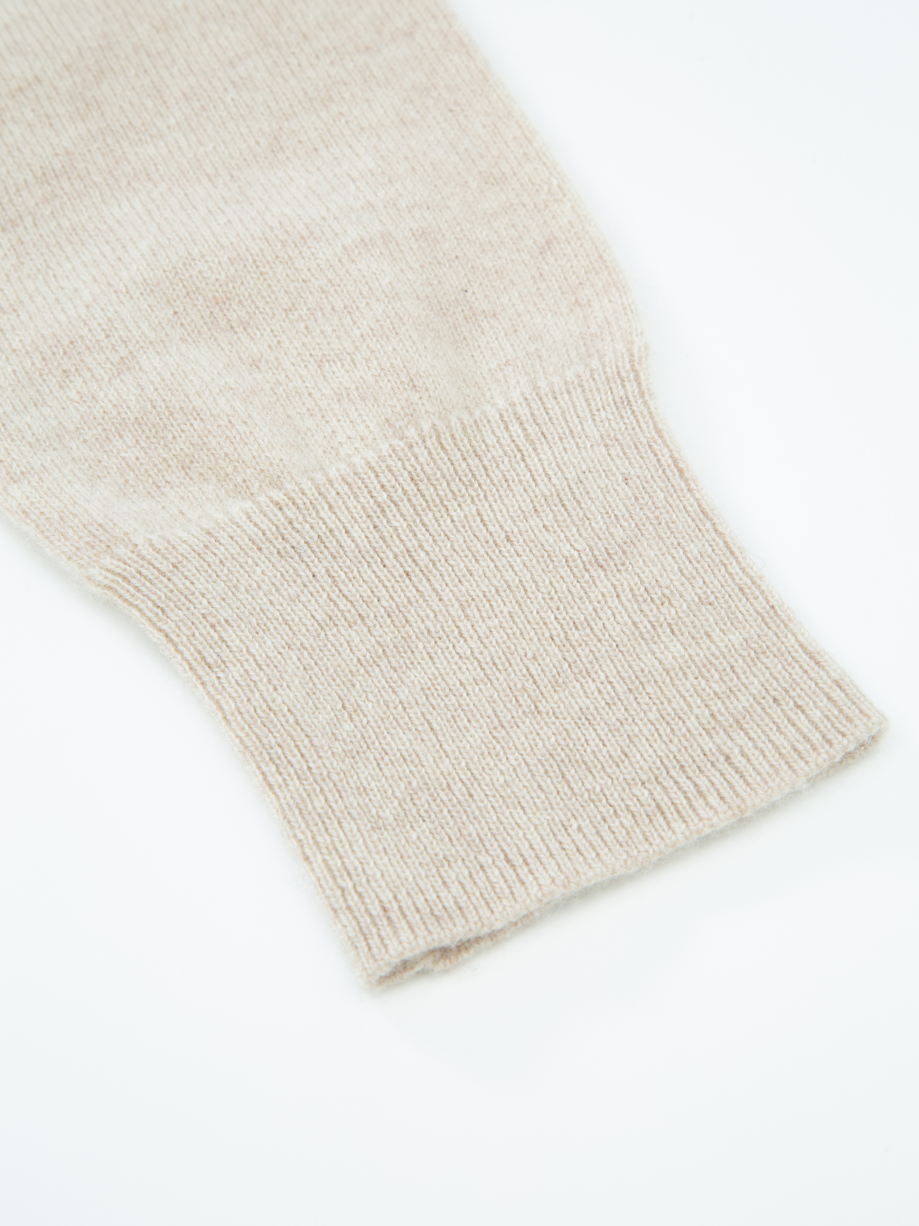 Stortoppen Kashmirjakke Light Sand Melange