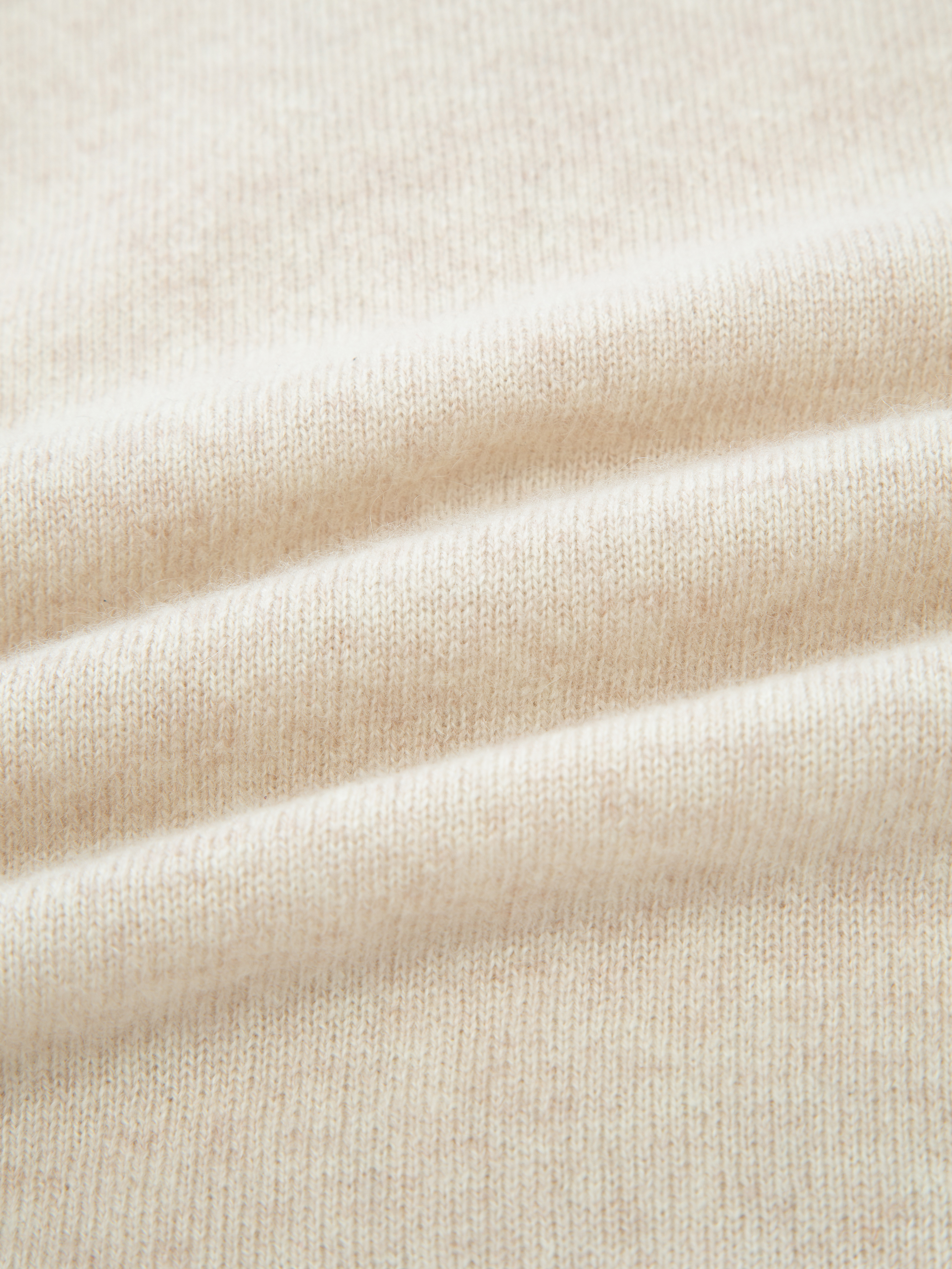 Stortoppen Kashmirjakke Light Sand Melange