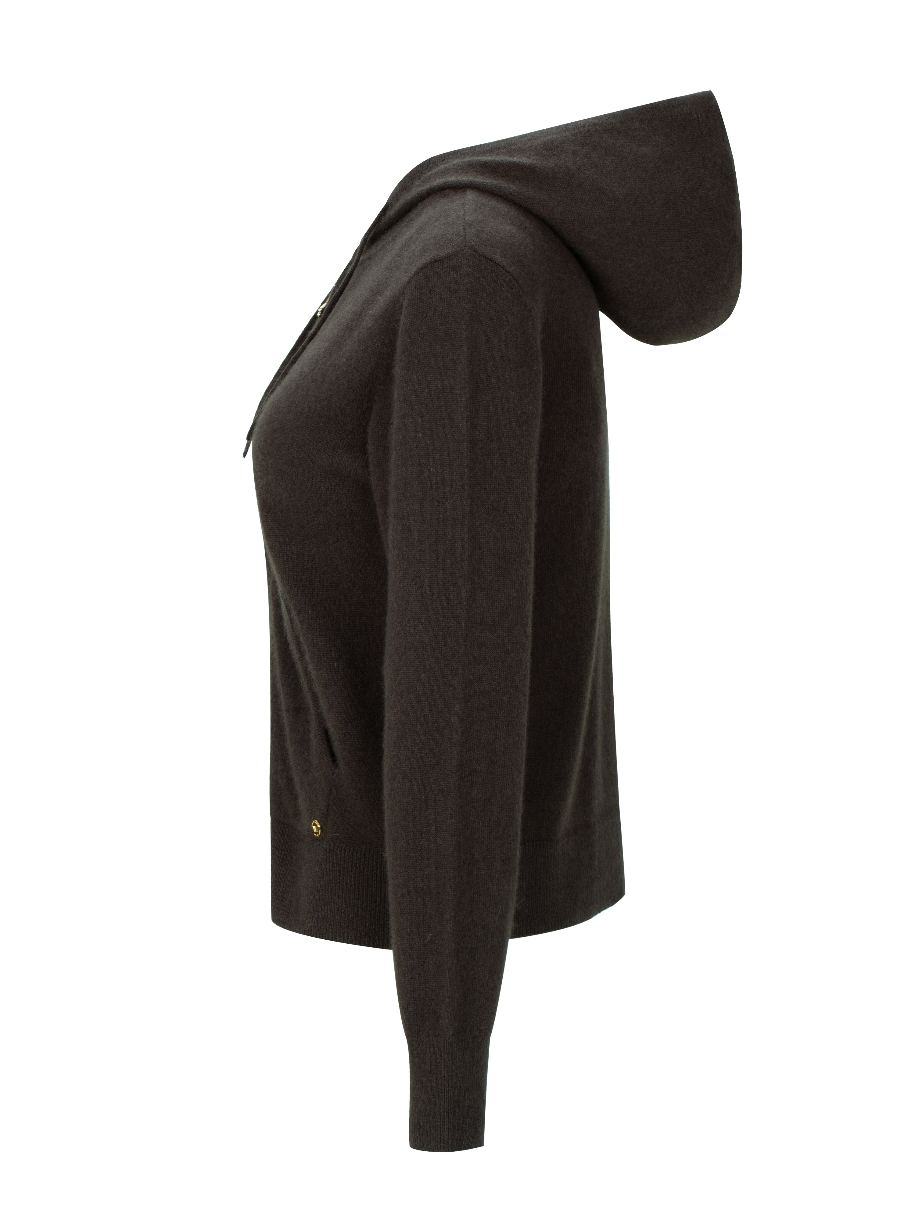 Stortoppen Kashmirjakke Dark Brown