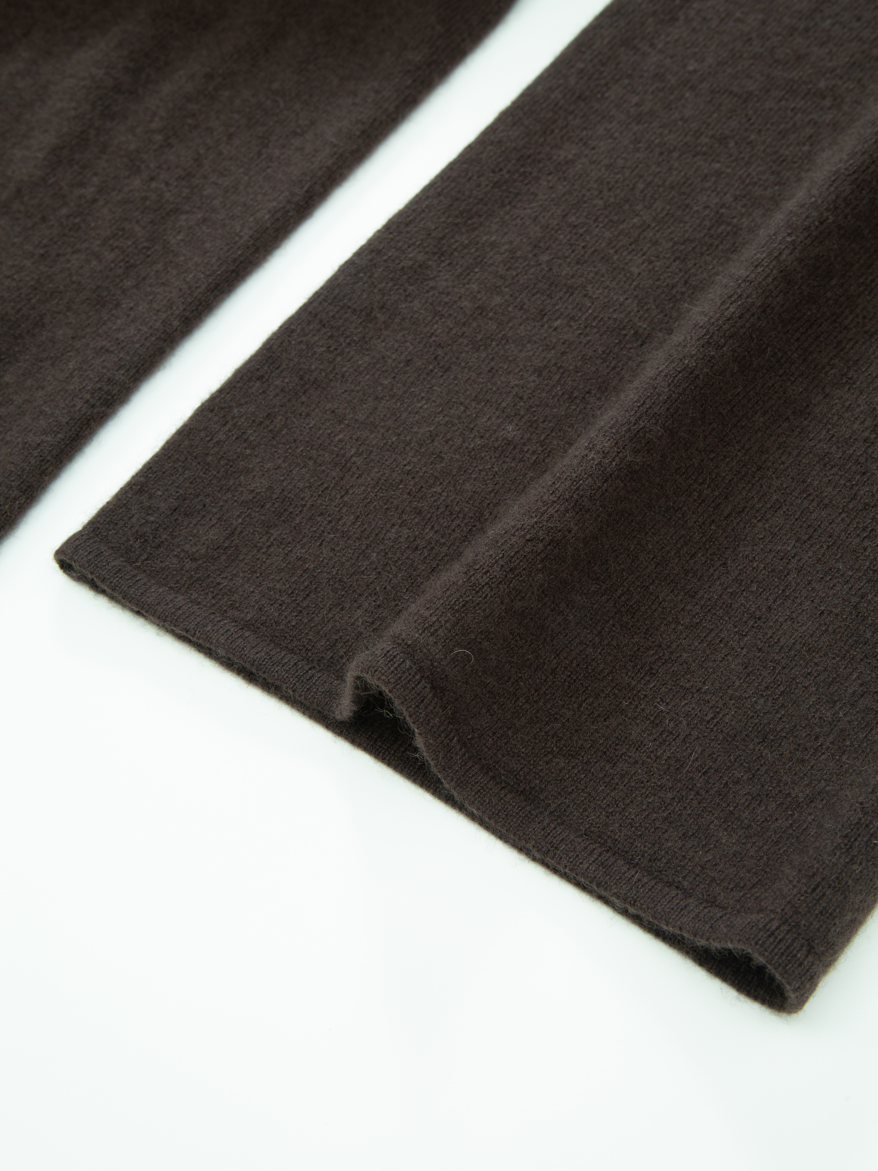 Stortoppen Kashmirbukse - Long Dark Brown