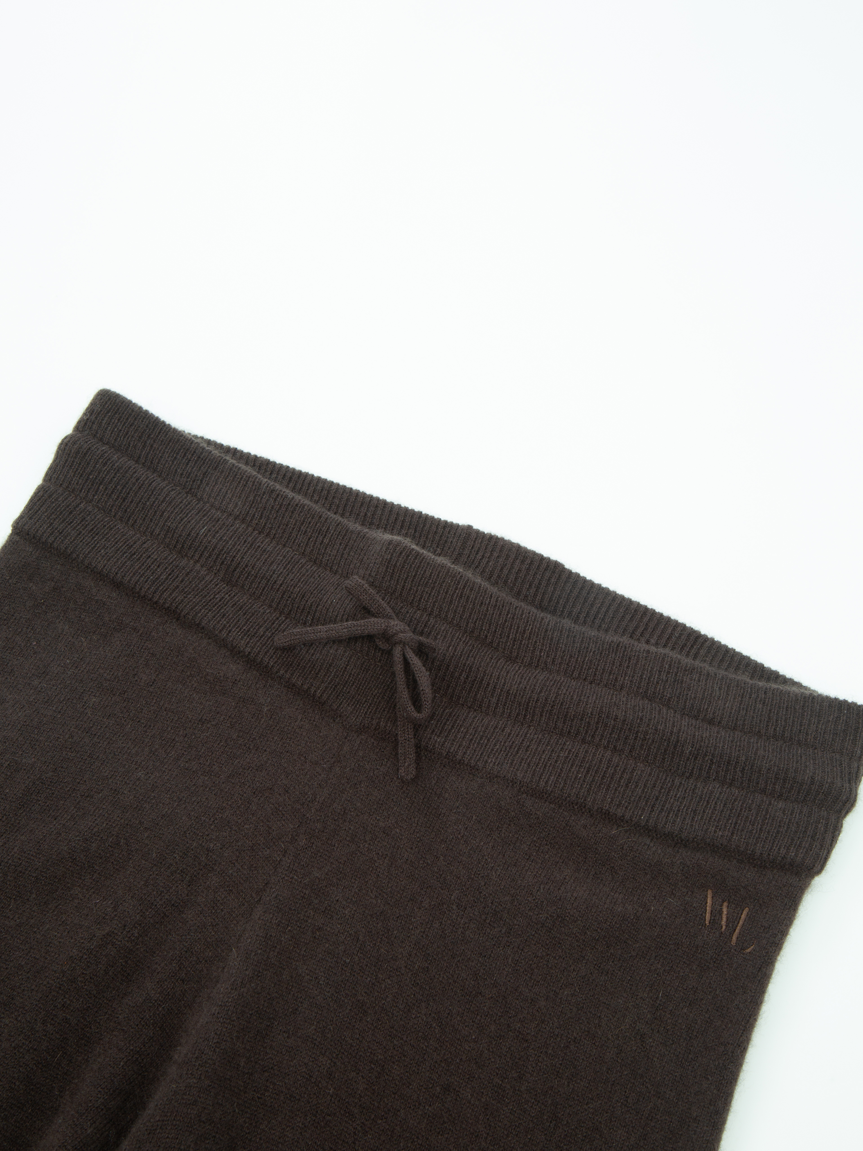 Stortoppen Kashmirbukse - Regular Dark Brown