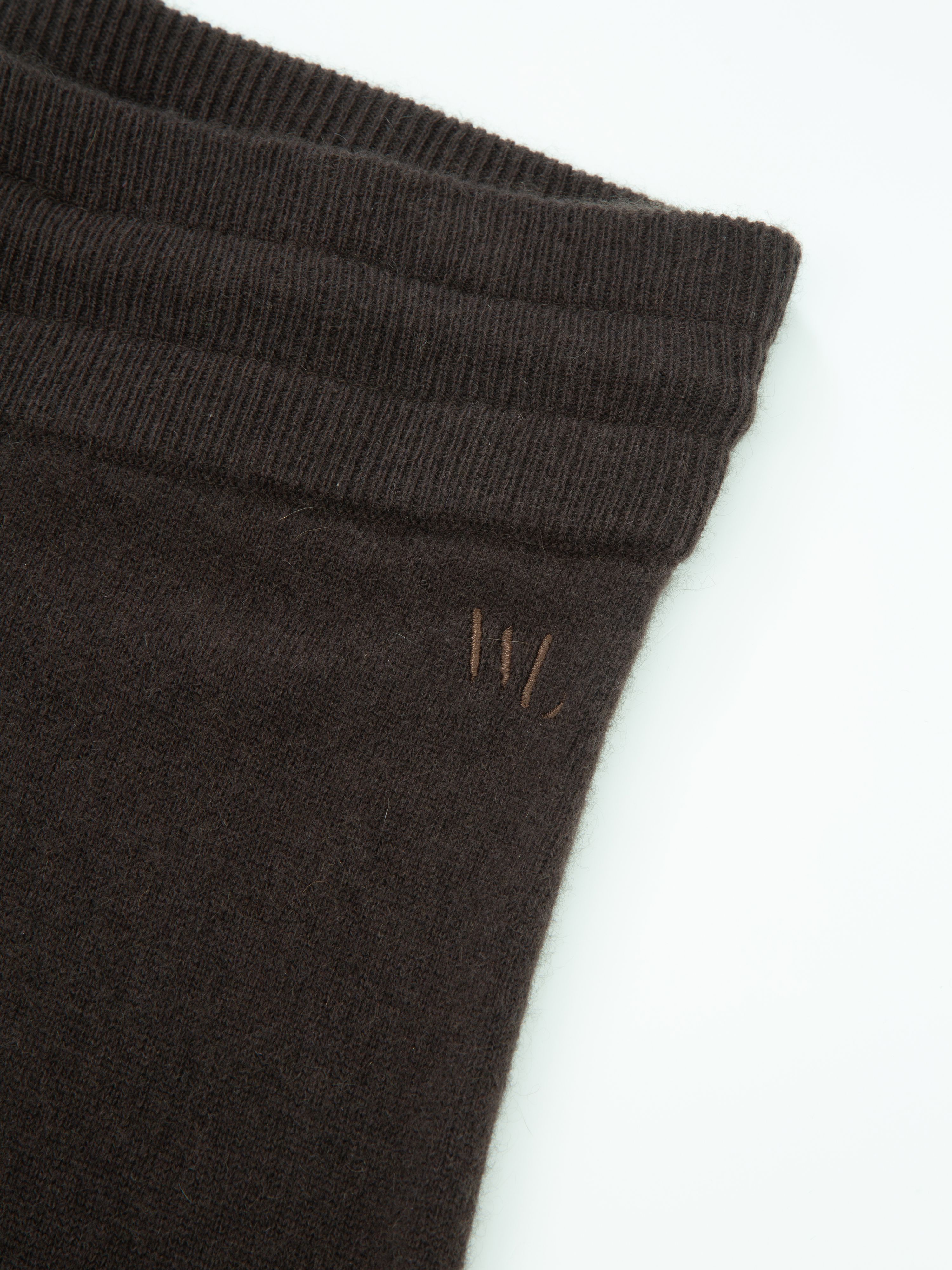 Stortoppen Kashmirbukse - Regular Dark Brown