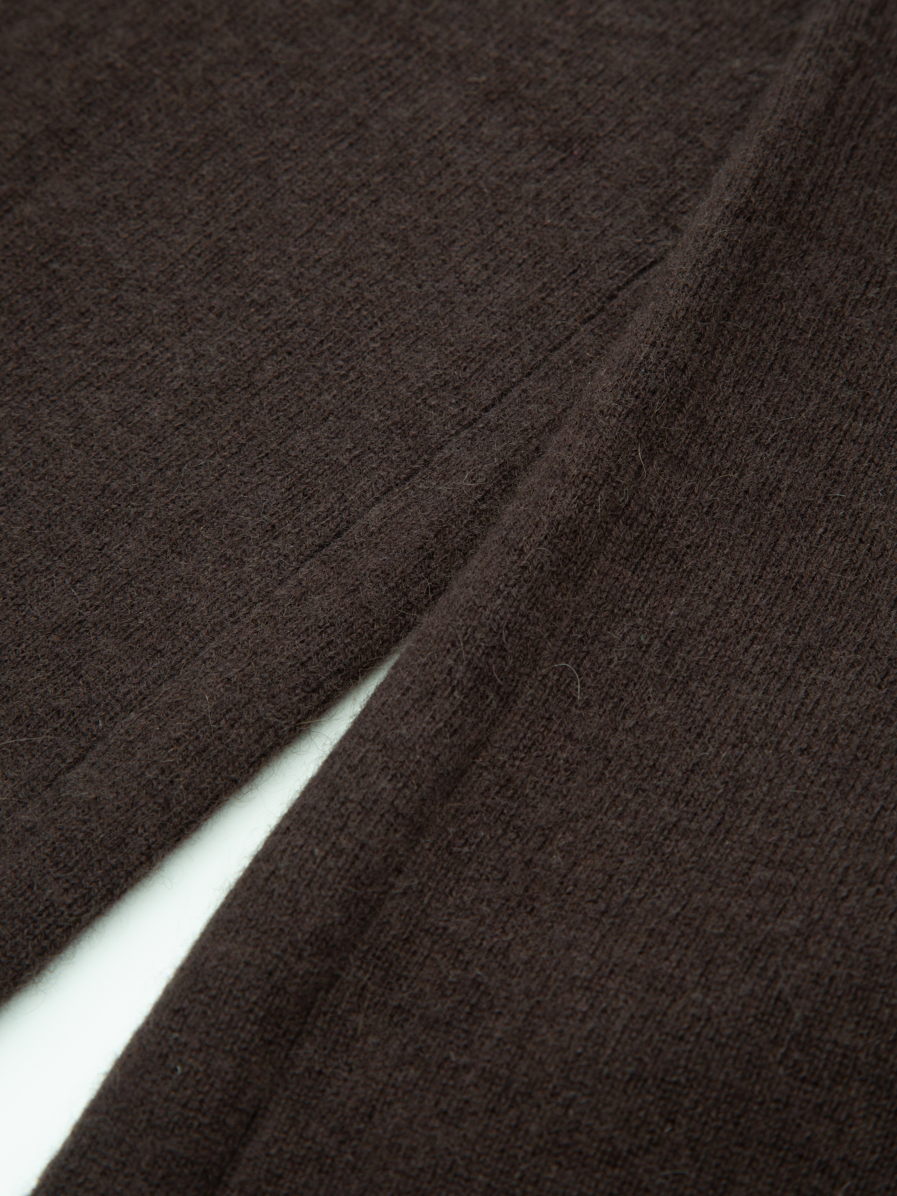 Stortoppen Kashmirbukse - Regular Dark Brown