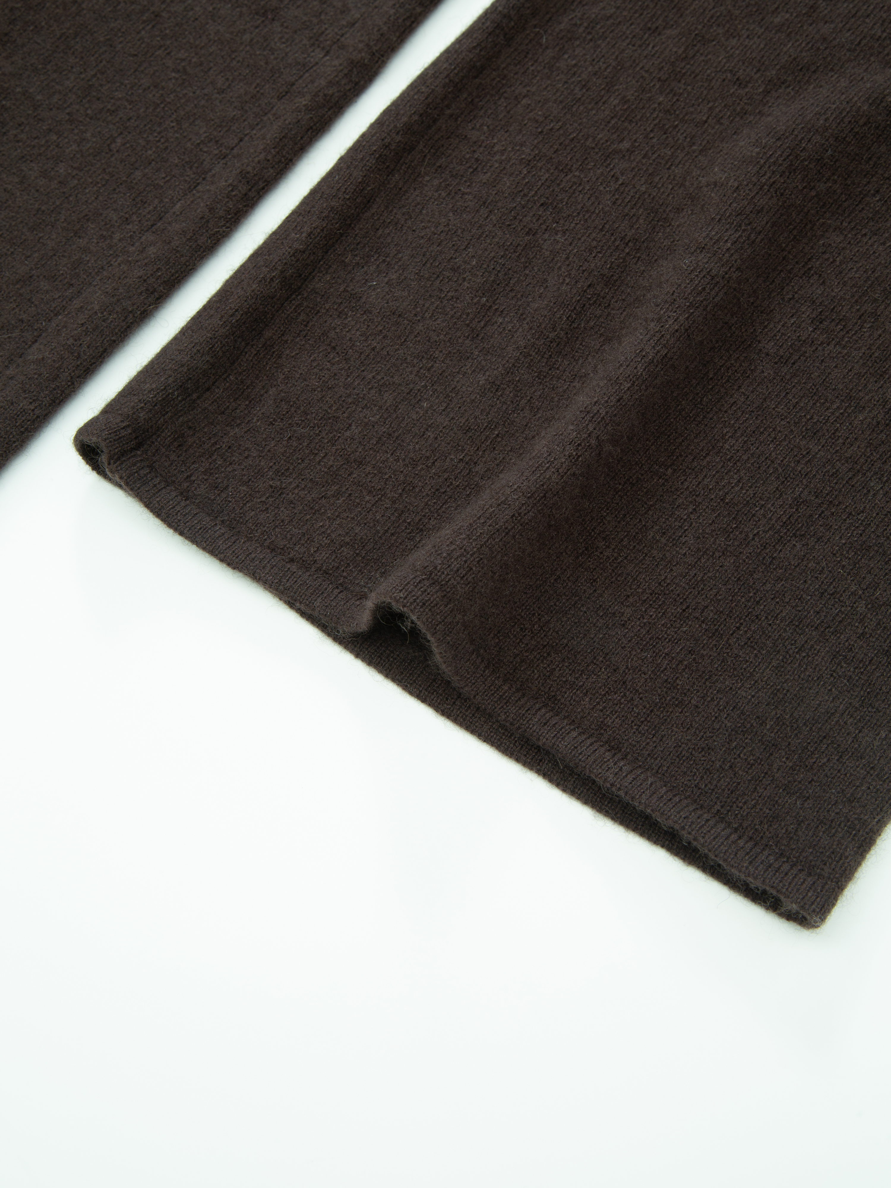 Stortoppen Kashmirbukse - Regular Dark Brown