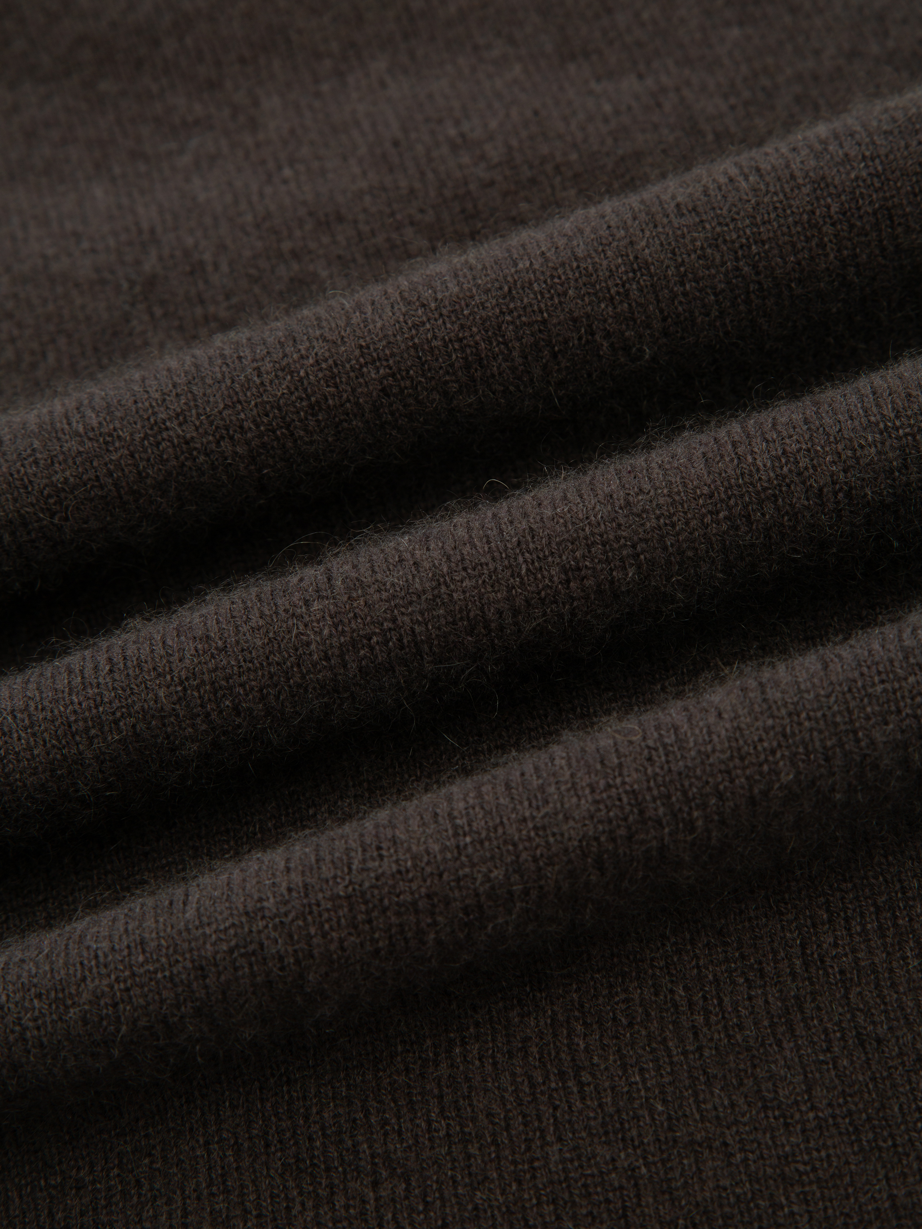 Stortoppen Kashmirbukse - Regular Dark Brown