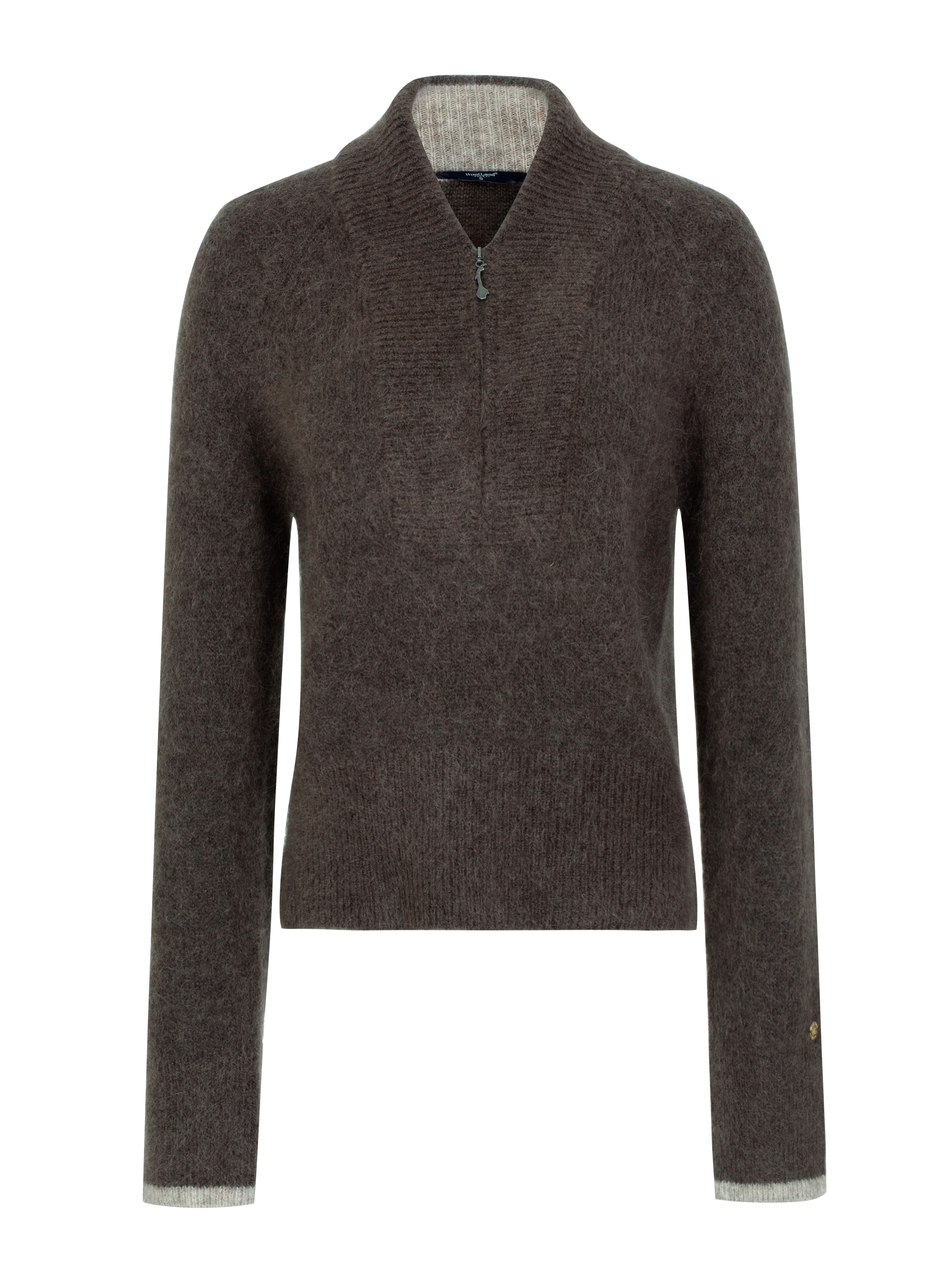 Torghatten Strikkegenser  Dark Brown