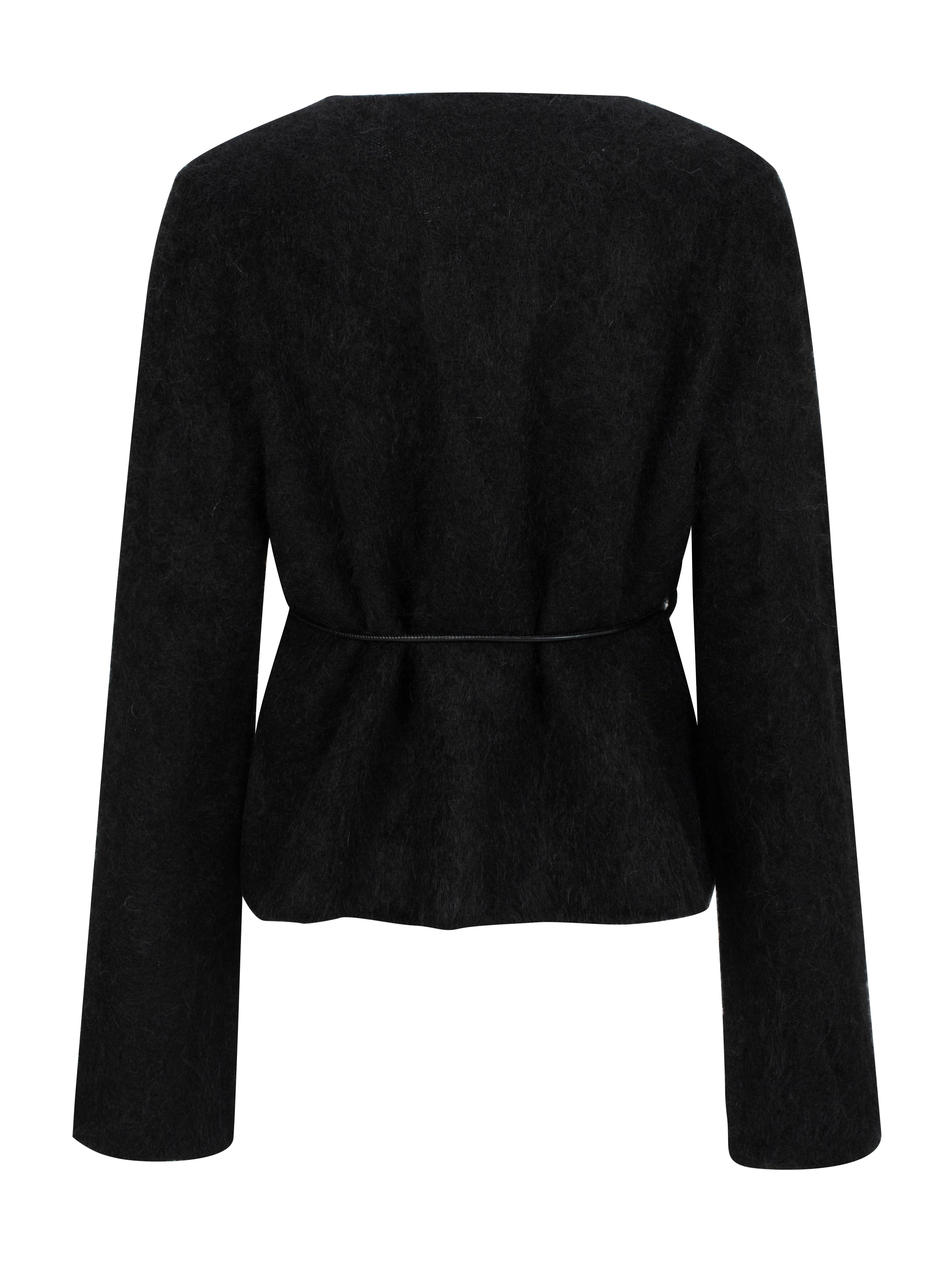 Vinjeronden Strikkejakke Black