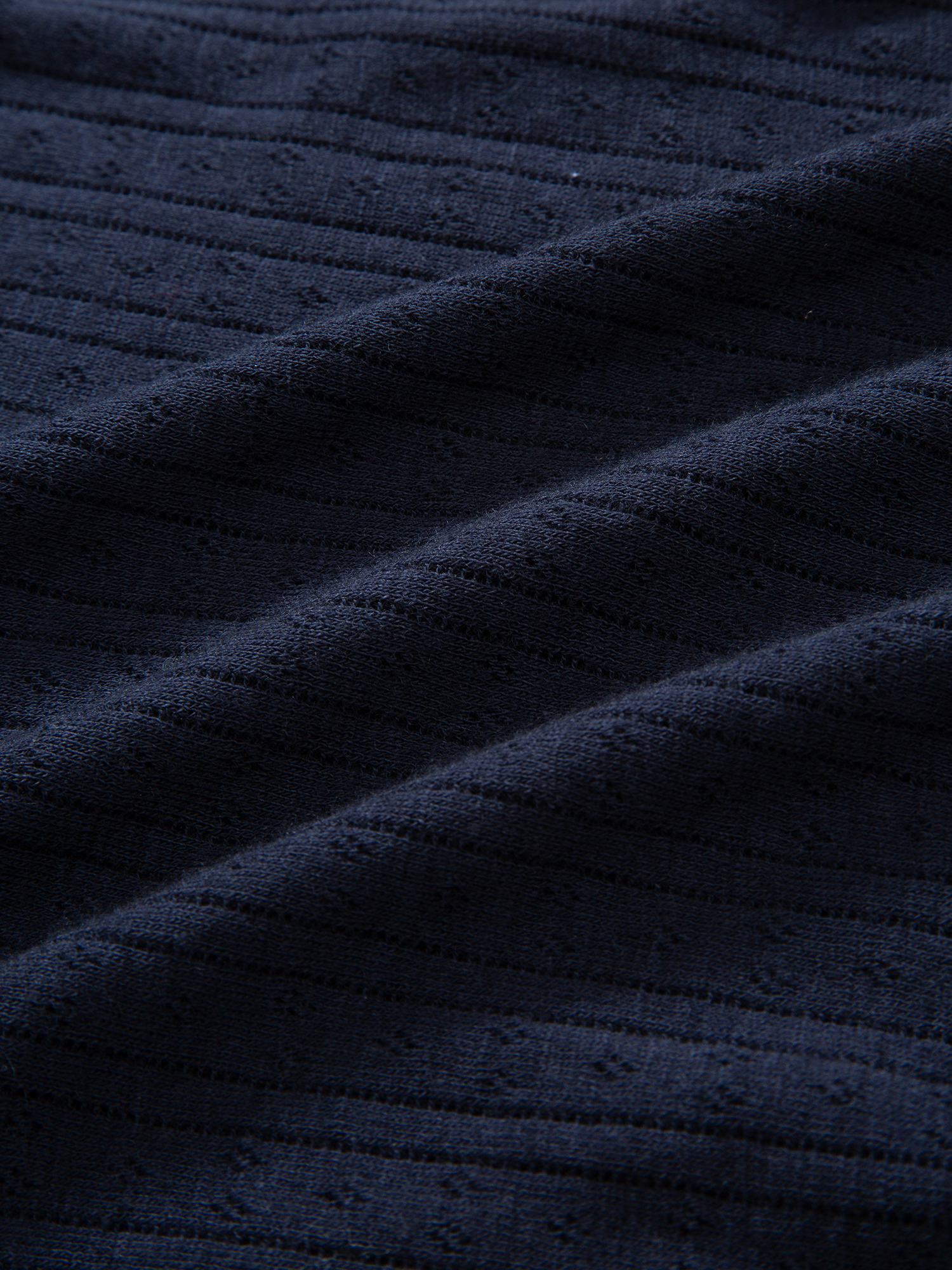 Visbretinden Pointelle Boxer Blue Ink