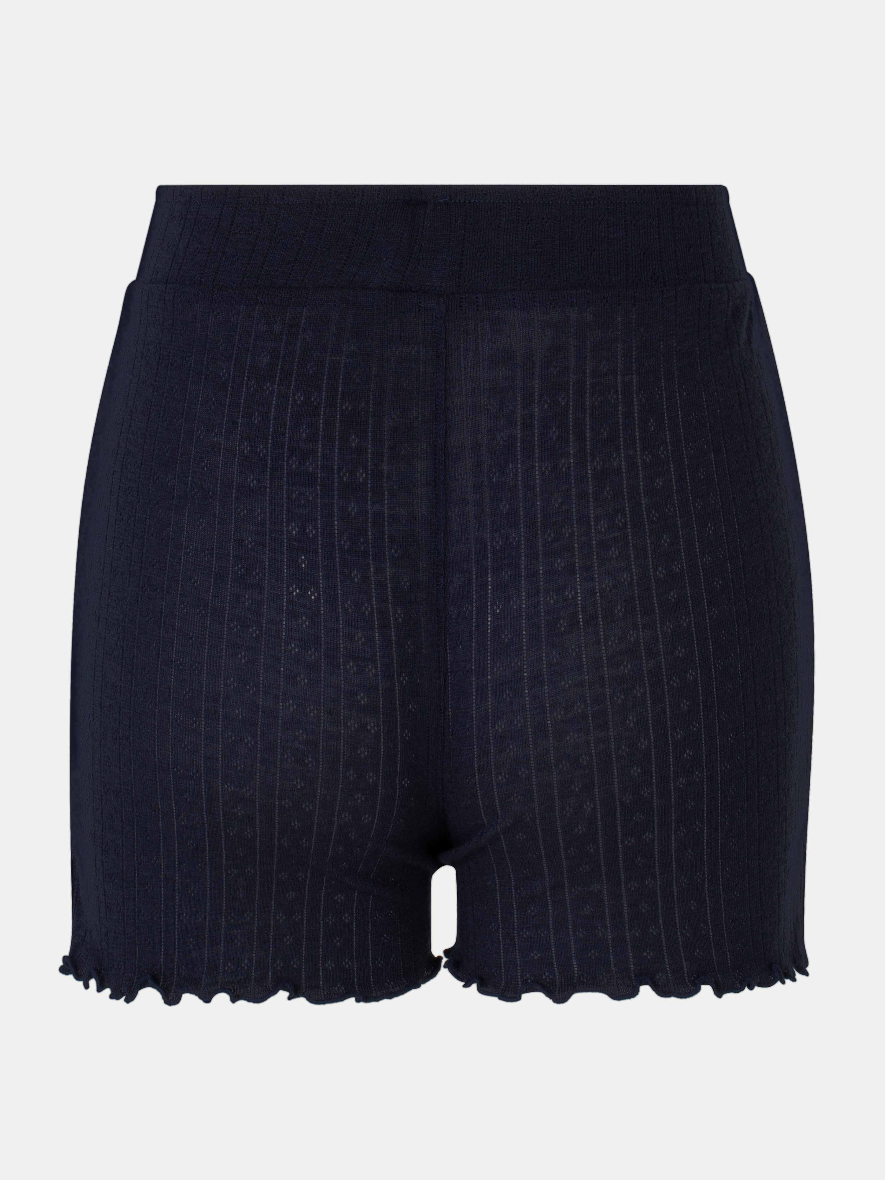 Visbretinden Pointelle Boxer Blue Ink