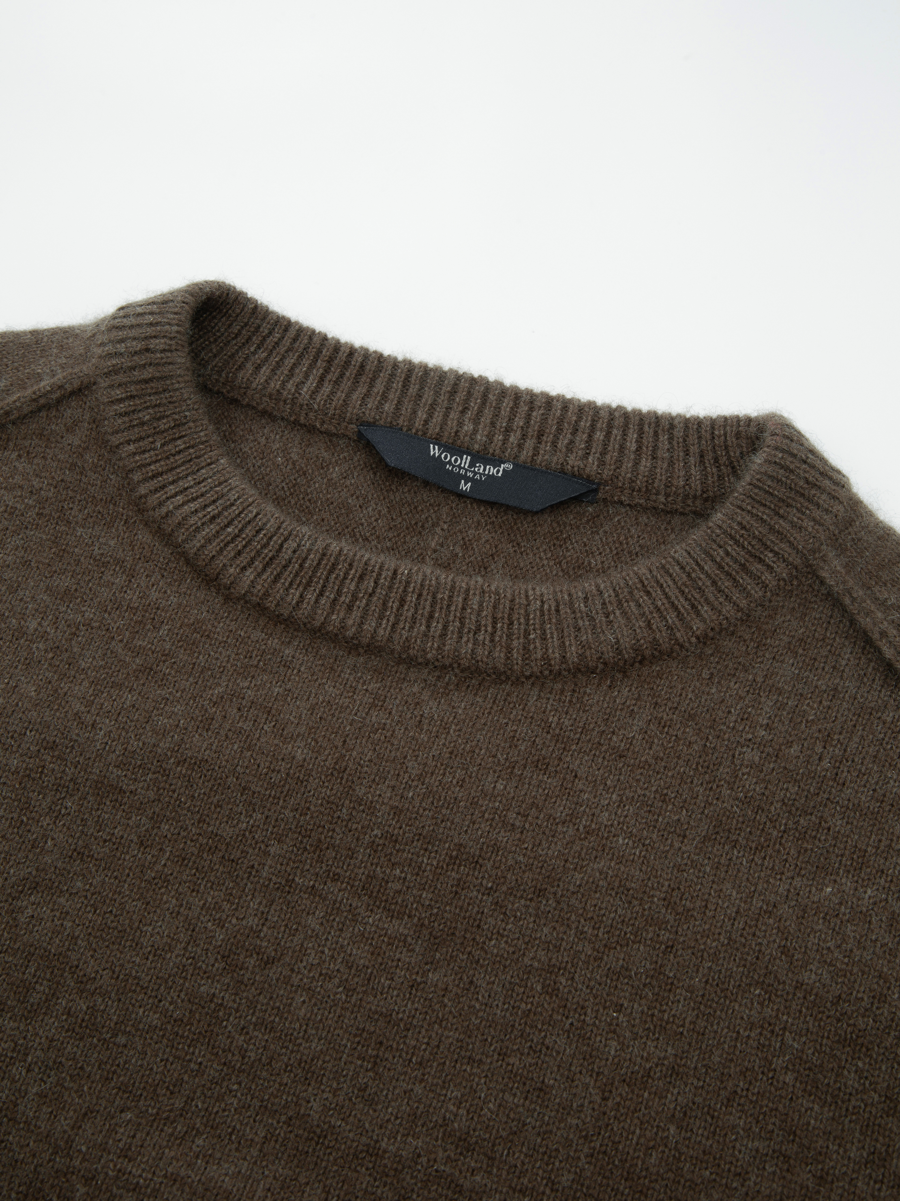 Grønli Kashmirgenser  Dark Brown Melange