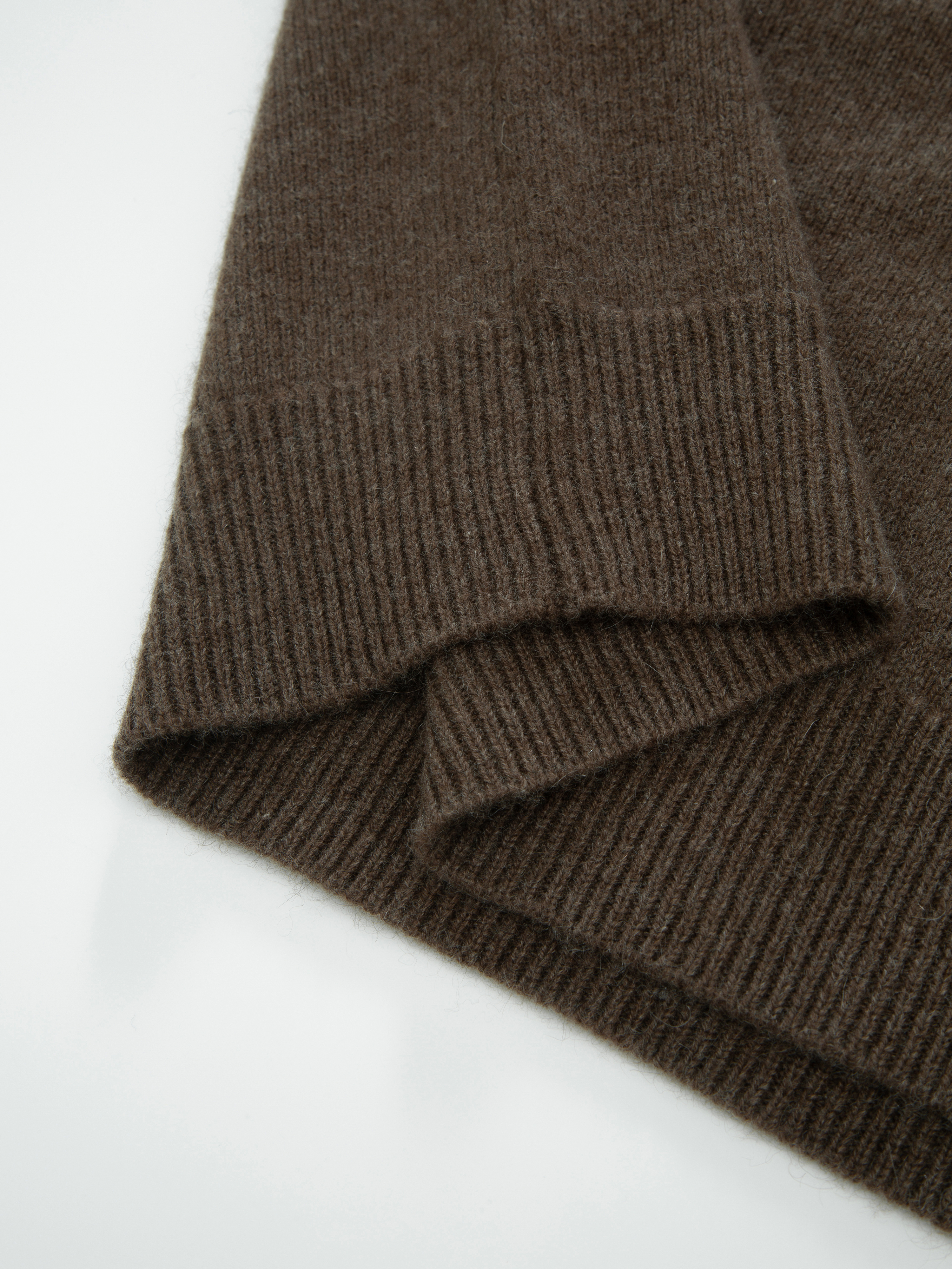 Grønli Kashmirgenser  Dark Brown Melange