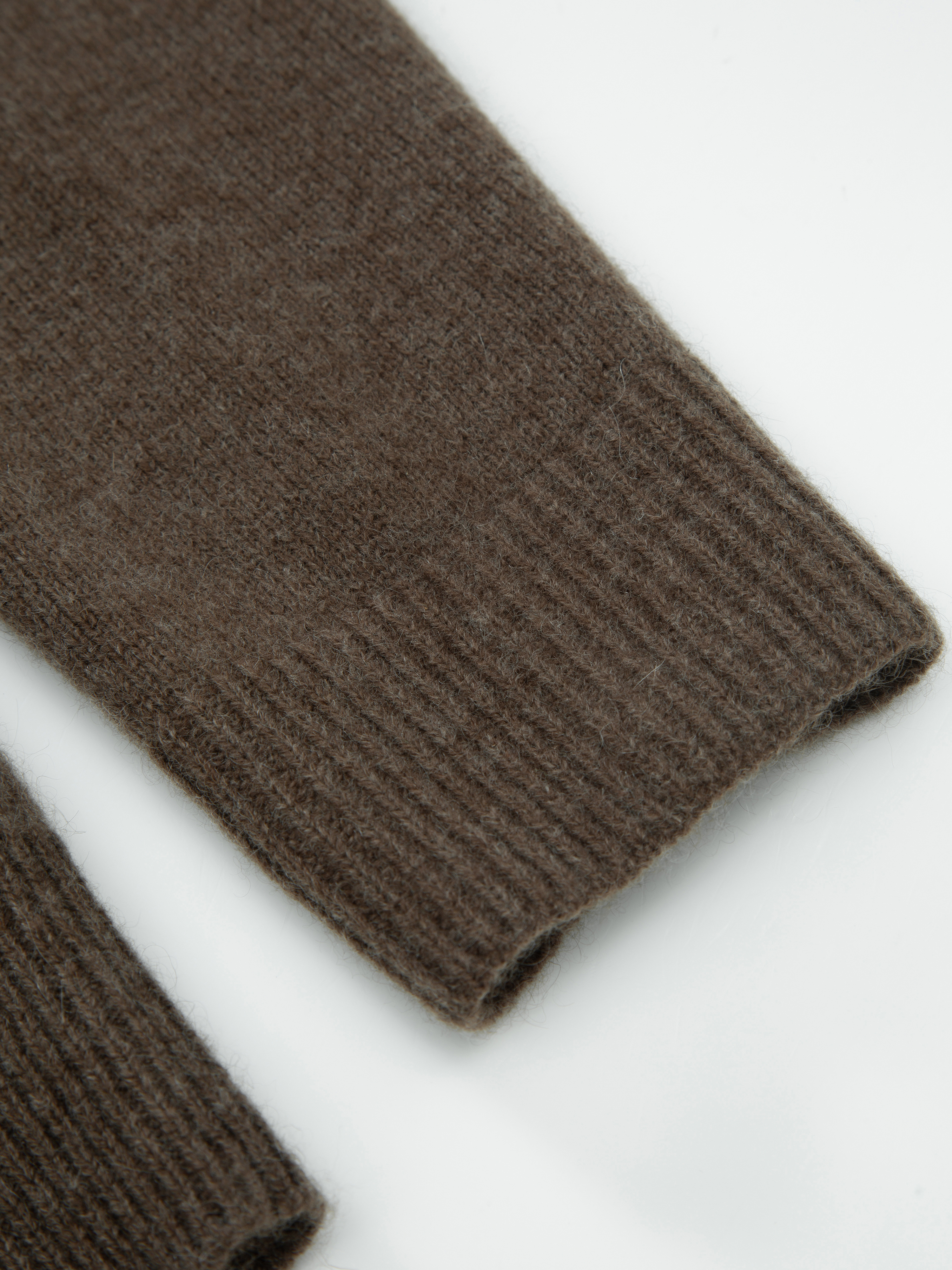 Grønli Kashmirgenser  Dark Brown Melange